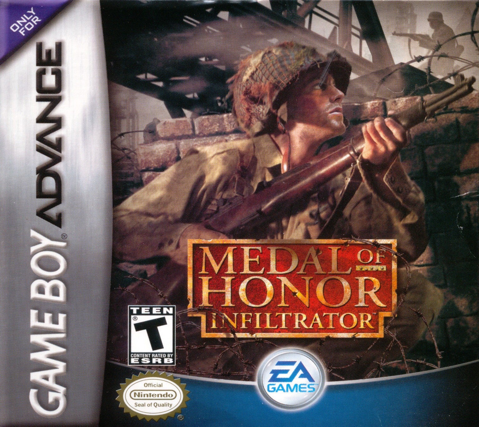 Medal of Honor Infiltrator Game Boy Advance - Video Game - Used - CaveGamers