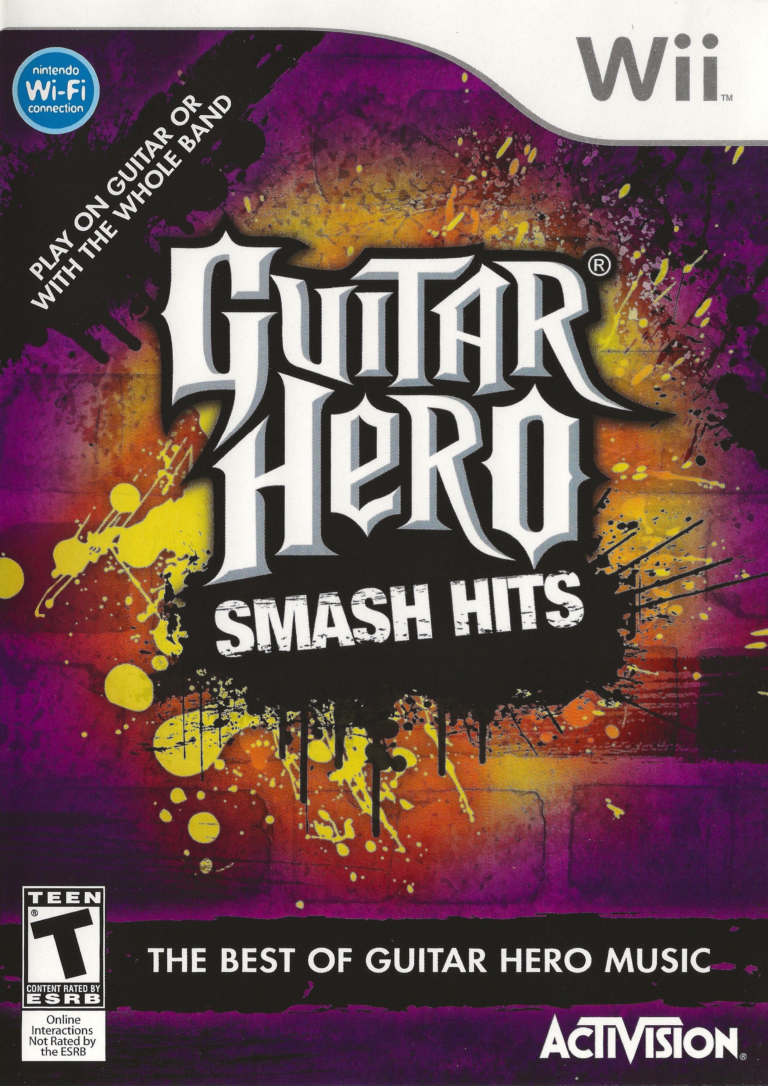 Guitar Hero Smash Hits Wii - Video Game - Used - CaveGamers