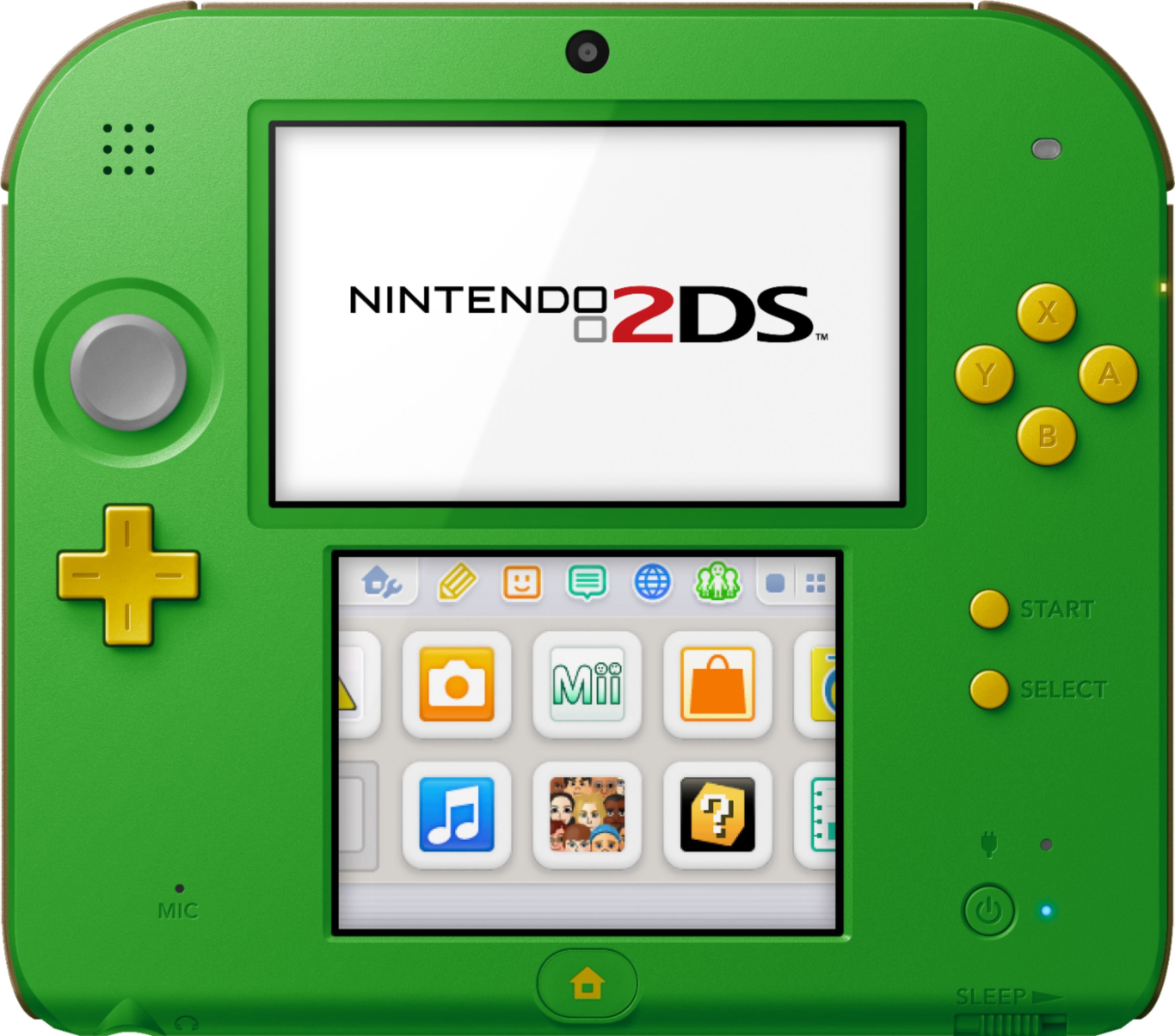 Nintendo 2DS - Legend of Zelda Ocarina of Time Edition 3DS - Video Game System - Used - CaveGamers - Image 2