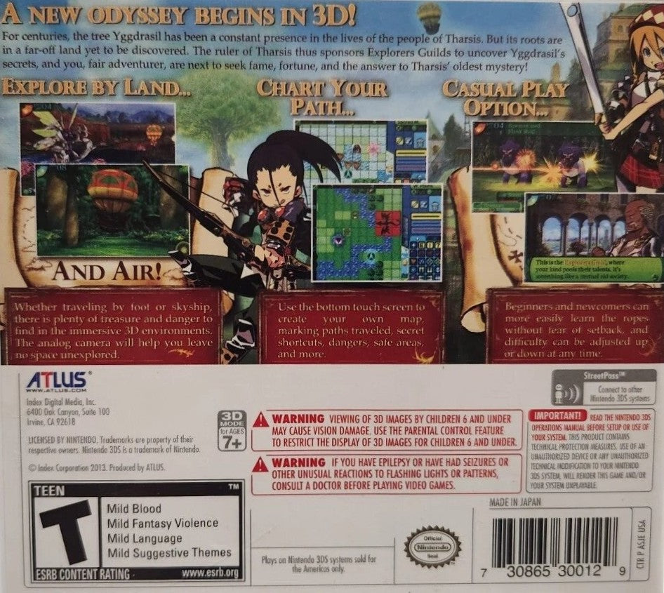 Etrian Odyssey IV: Legends of the Titan 3DS - Video Game - Used - CaveGamers - Image 2