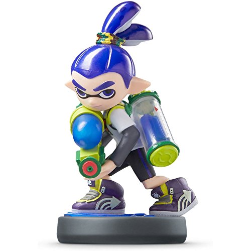 Inkling Girl, Squid, & Boy - Splatoon amiibo