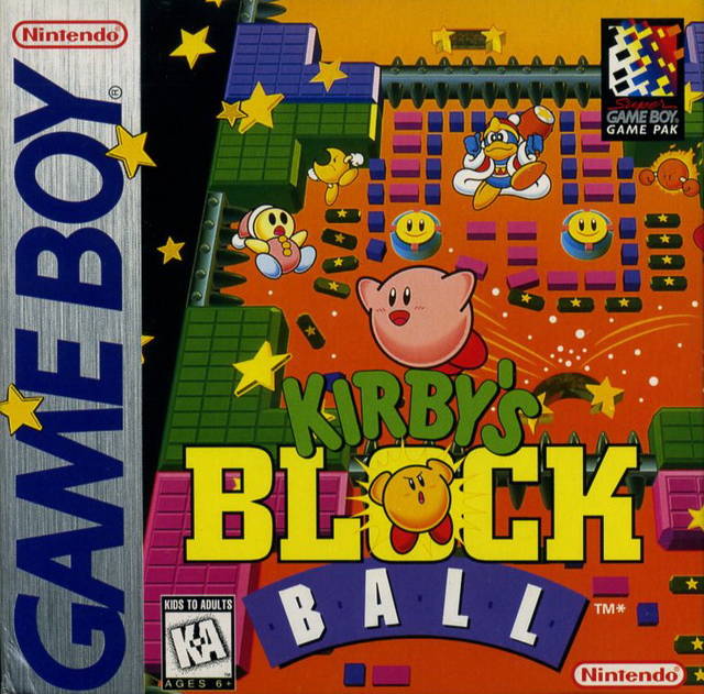 Kirby's Block Ball Game Boy - Video Game - Used - CaveGamers