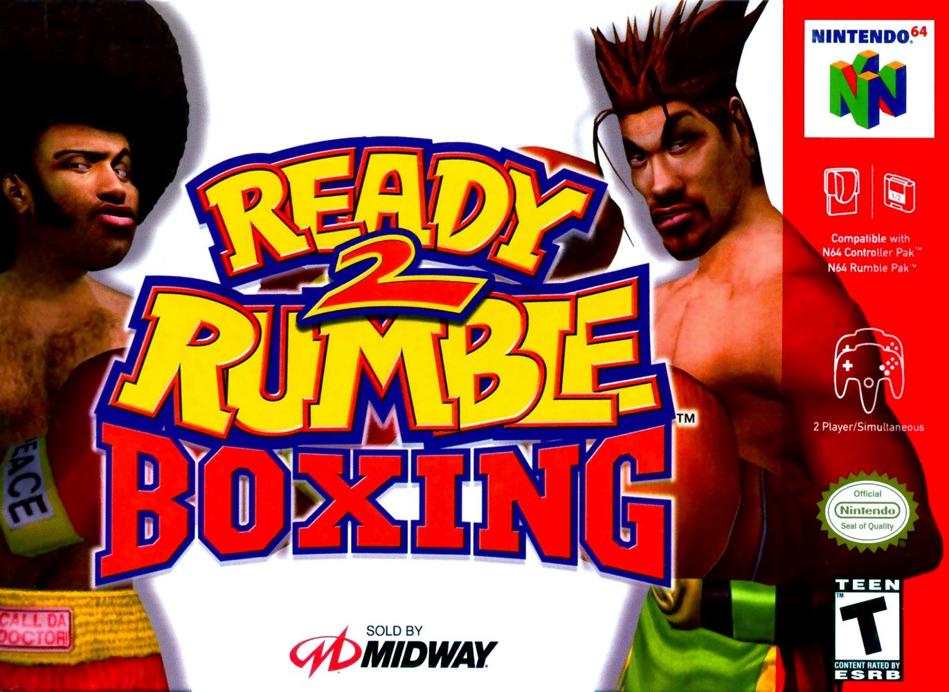 Ready 2 Rumble Boxing N64 - Video Game - Used - CaveGamers