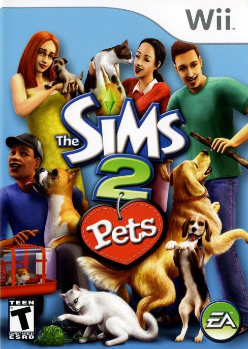 The Sims 2 Pets Wii - Video Game - Used - CaveGamers