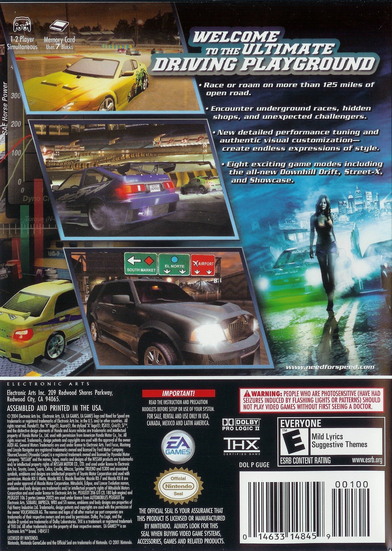 Need for Speed Underground 2 GameCube - Video Game - Used - CaveGamers - Image 2