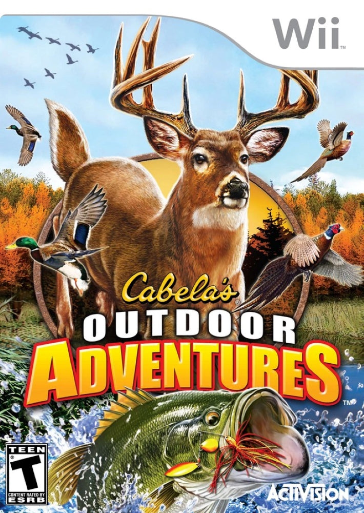 Cabela's Outdoor Adventures Wii - Video Game - Used - CaveGamers