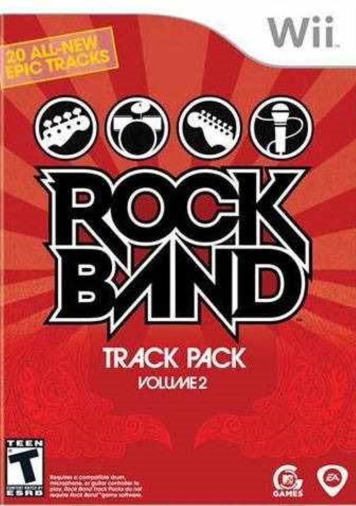 Rock Band Track Pack: Vol. 2 Wii - Video Game - Used - CaveGamers