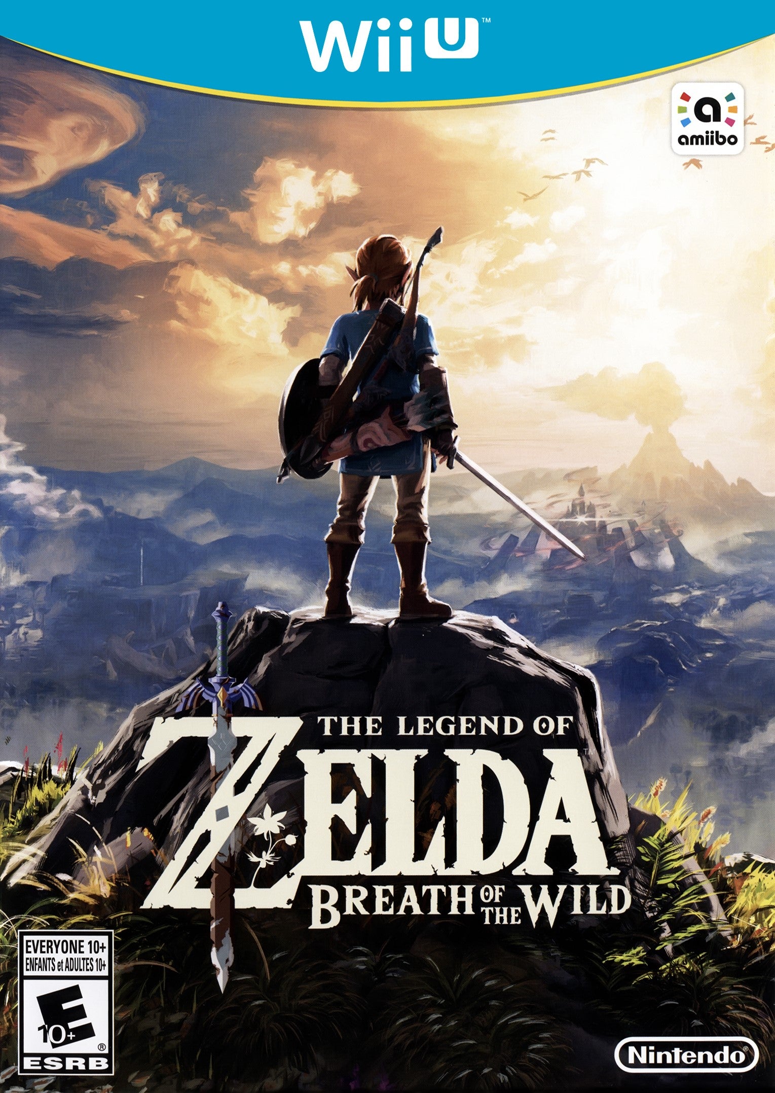 The Legend of Zelda: Breath of the Wild Wii U - Video Game - Used - CaveGamers