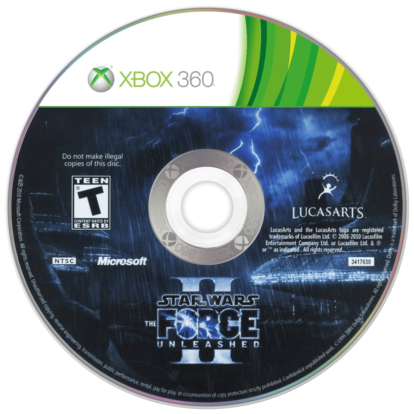 Star Wars: The Force Unleashed II Xbox 360 - Video Game - Used - CaveGamers - Image 3