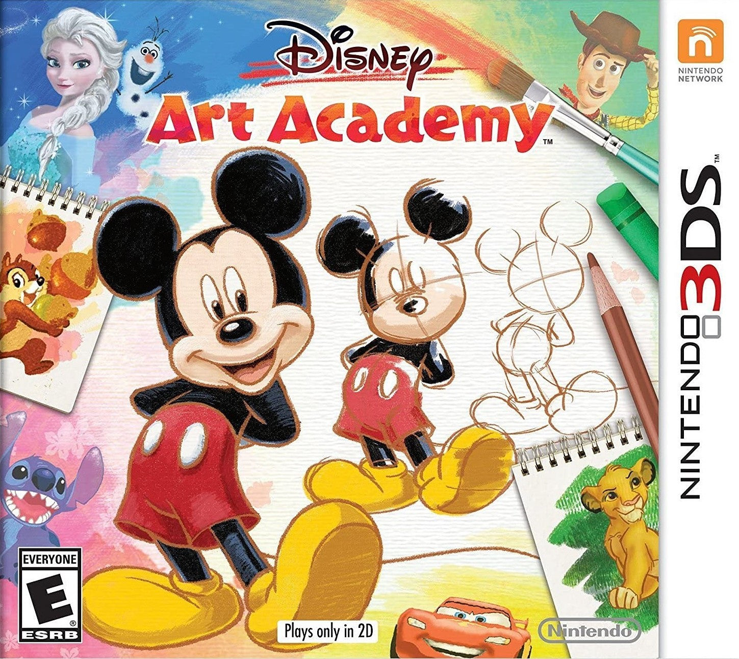 Disney Art Academy 3DS - Video Game - Used - CaveGamers