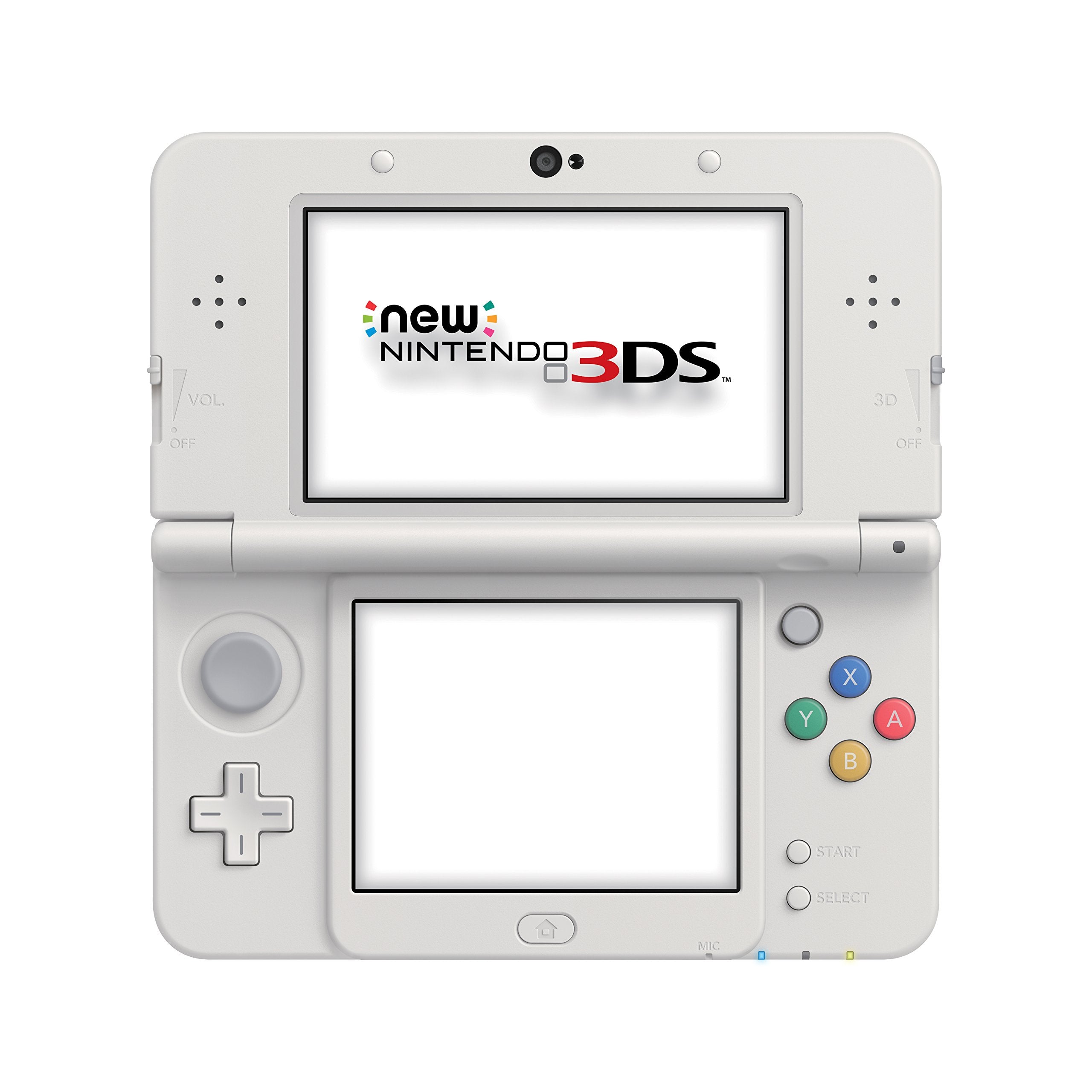 New Nintendo 3DS - Super Mario White Edition - Video Game System - Used - CaveGamers - Image 2
