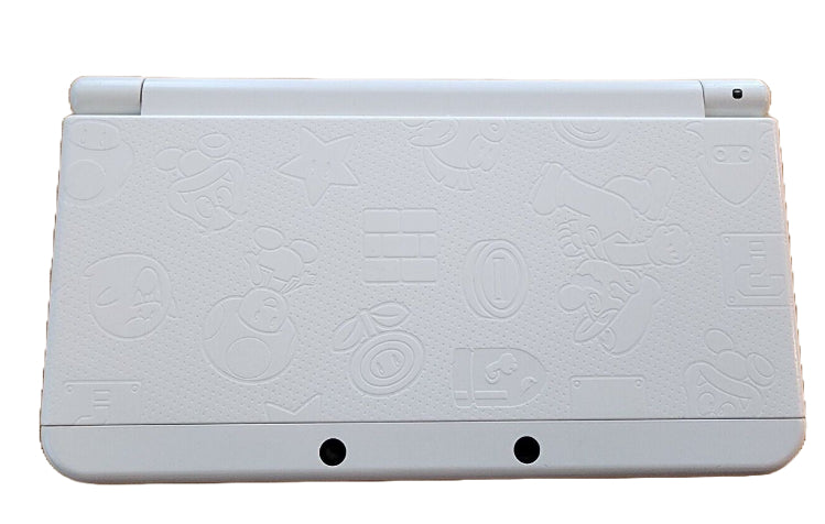 New Nintendo 3DS - Super Mario White Edition - Video Game System - Used - CaveGamers - Image 3