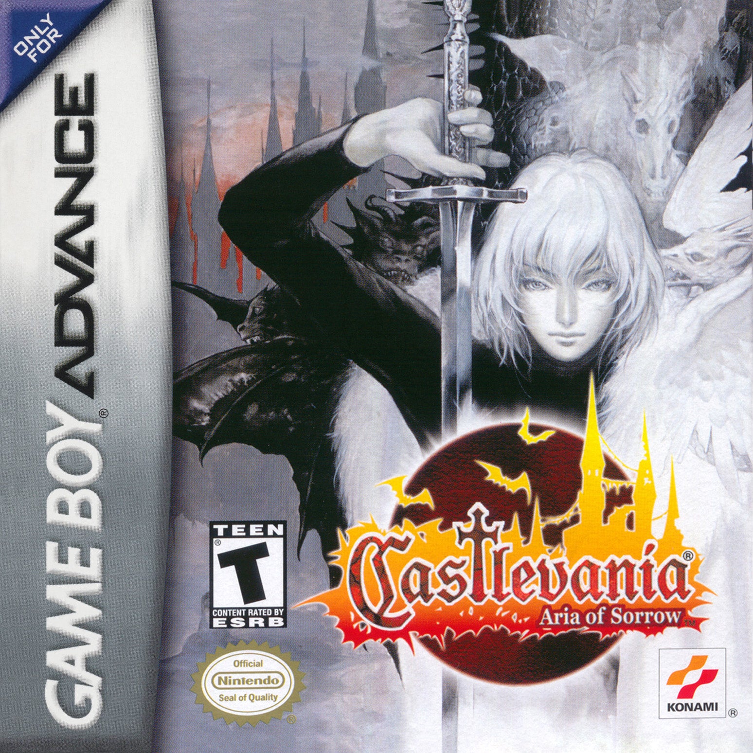 Castlevania: Aria of Sorrow Game Boy Advance - Video Game - Used - CaveGamers