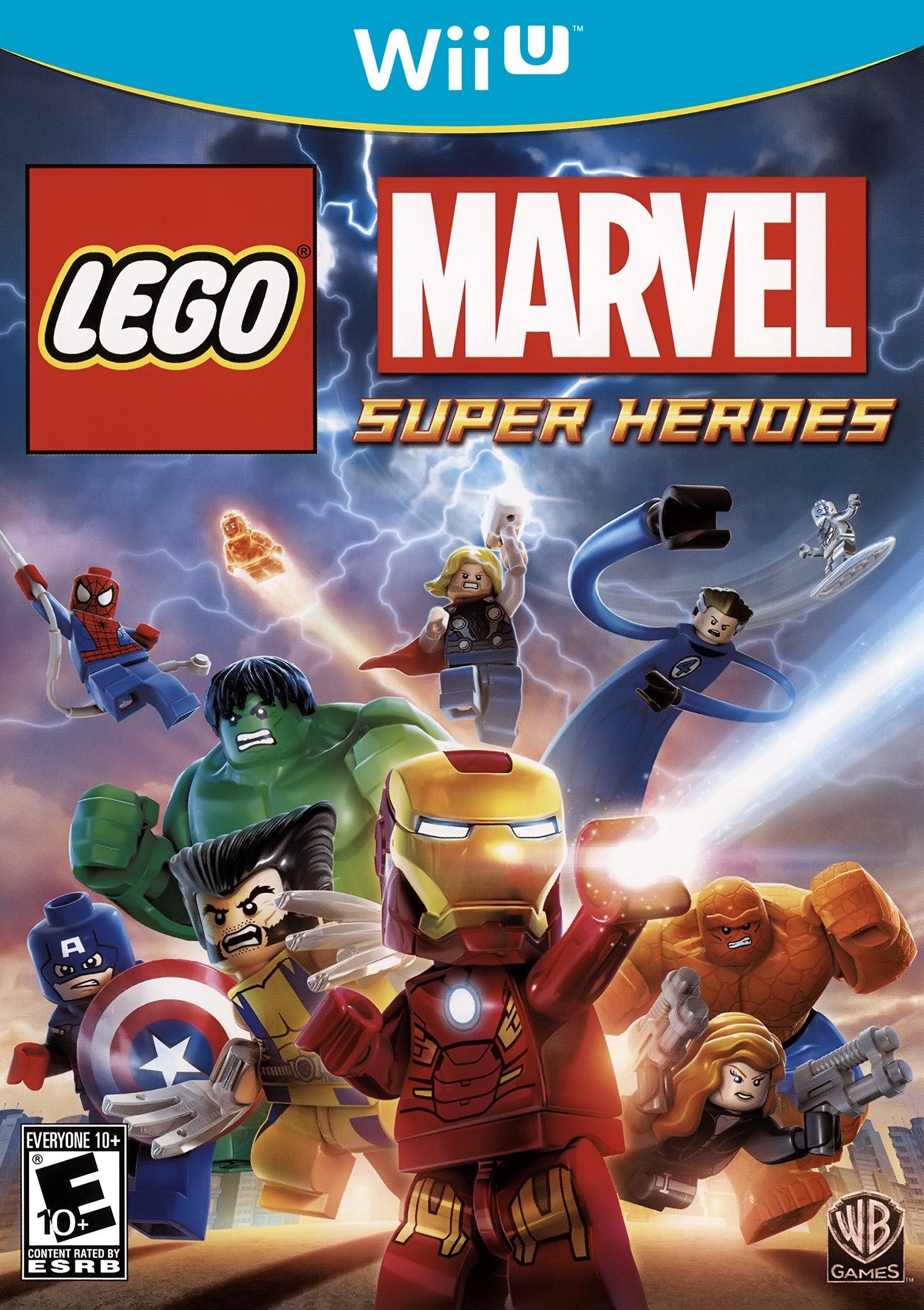 LEGO: Marvel Super Heroes Wii U - Video Game - Used - CaveGamers