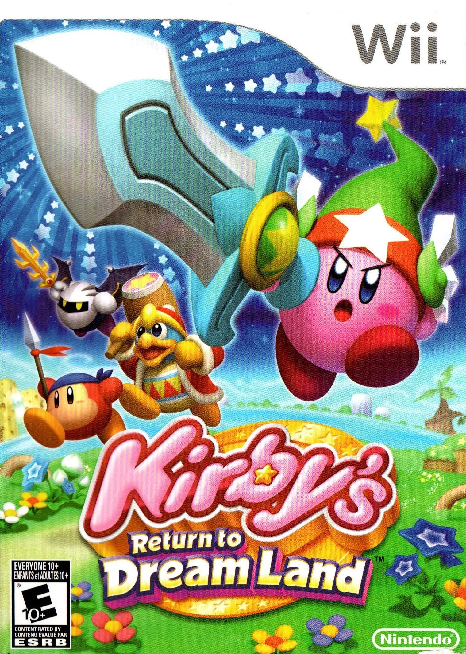 Kirby's Return to Dream Land Wii - Video Game - Used - CaveGamers