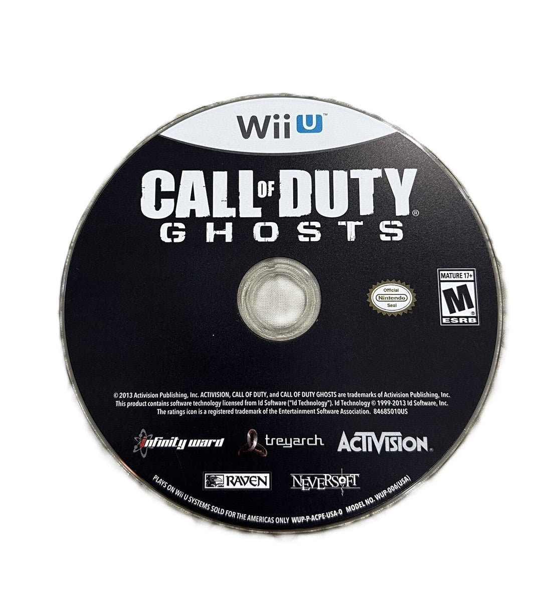 Call of Duty: Ghosts Wii U - Video Game - Used - CaveGamers - Image 3