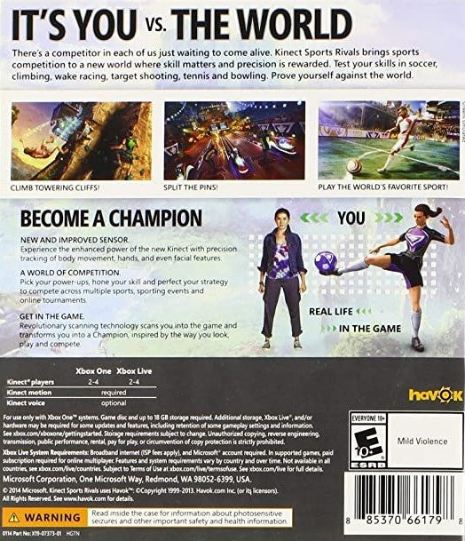 Kinect Sports Rivals