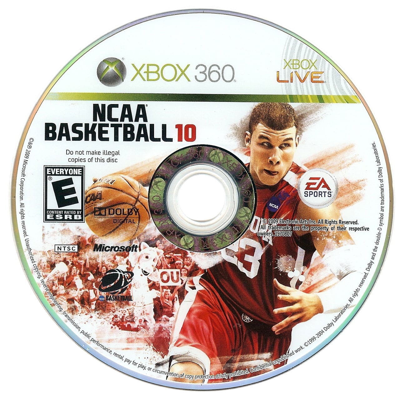 NCAA Basketball 10 Xbox 360 - Video Game - Used - CaveGamers - Image 3