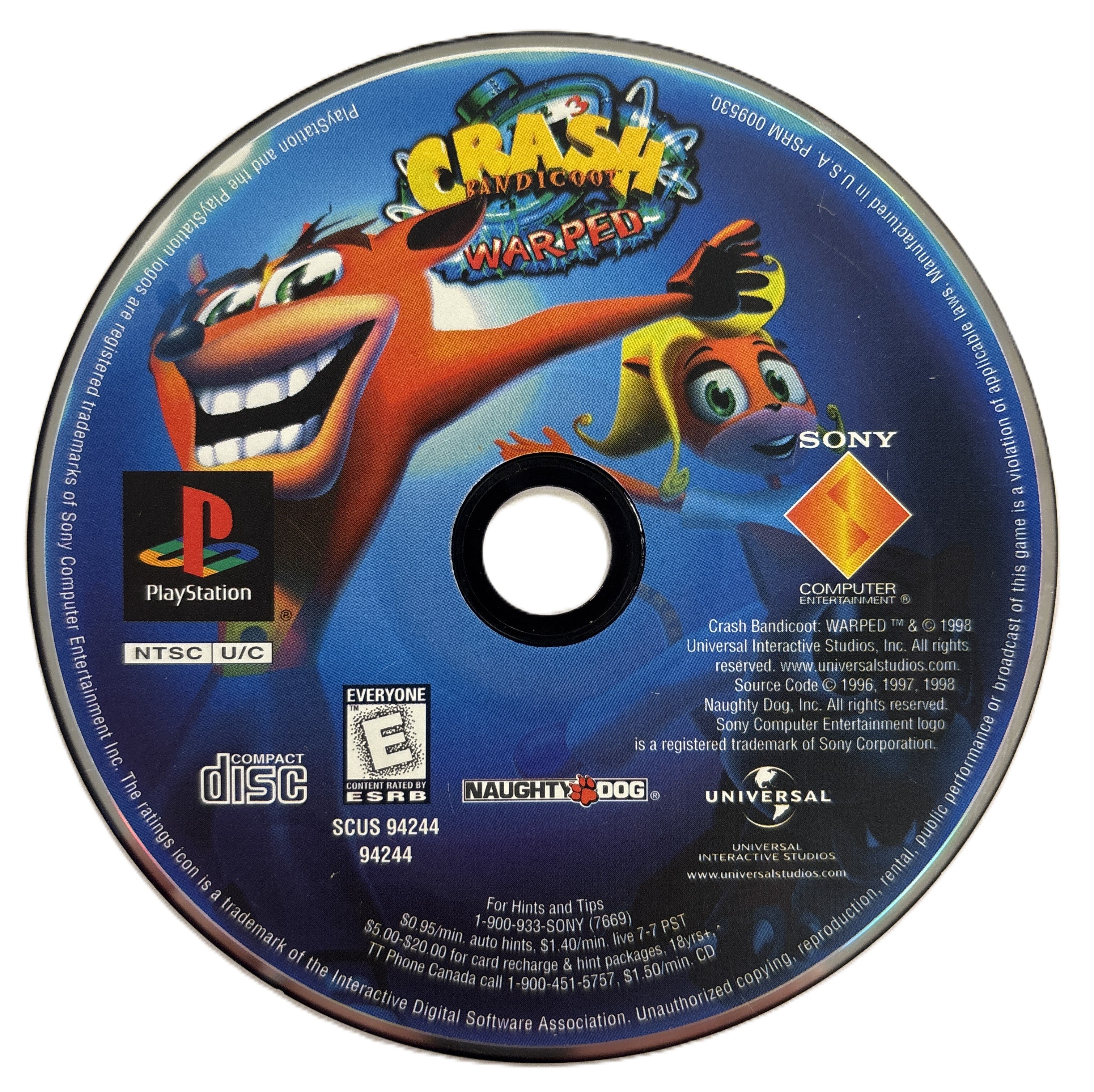 Crash Bandicoot 3: Warped