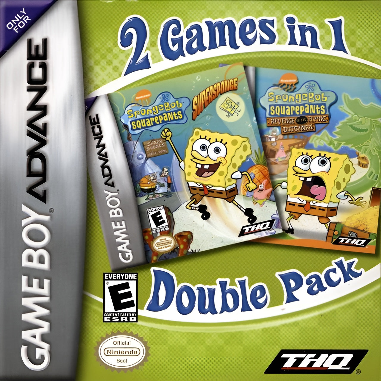 SpongeBob Squarepants SuperSponge & Revenge of the Flying Dutchman Game Boy Advance - Video Game - Used - CaveGamers