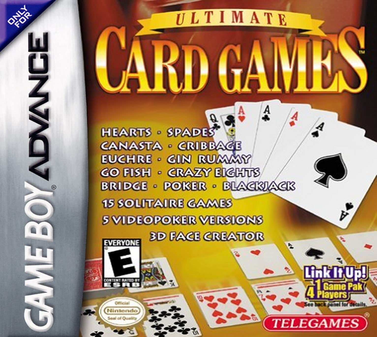 Ultimate Card Games Game Boy Advance - Video Game - Used - CaveGamers
