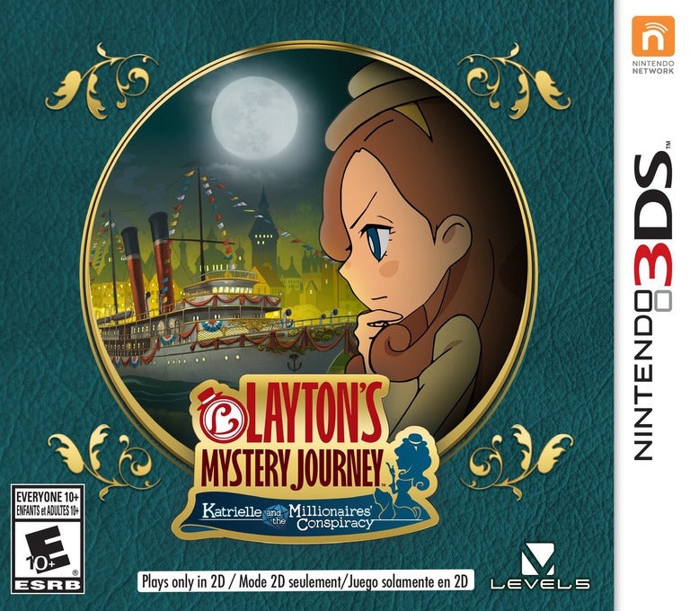 Layton's Mystery Journey: Katrielle and the Millionaires' Conspiracy 3DS - Video Game - Used - CaveGamers