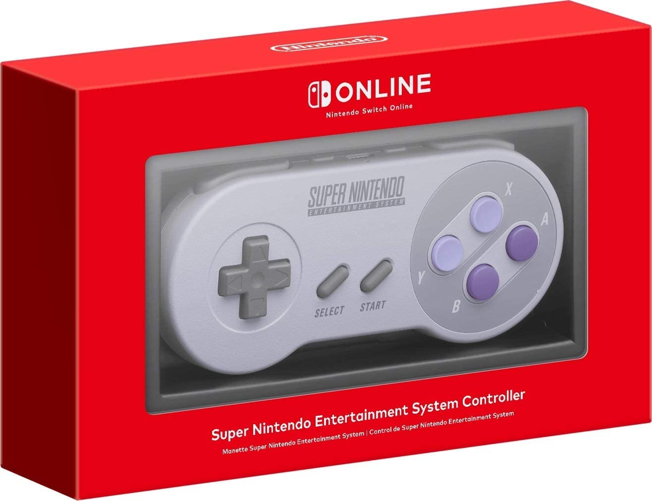 SNES Controller - Nintendo Switch Online - Video Game Accessory - New - CaveGamers