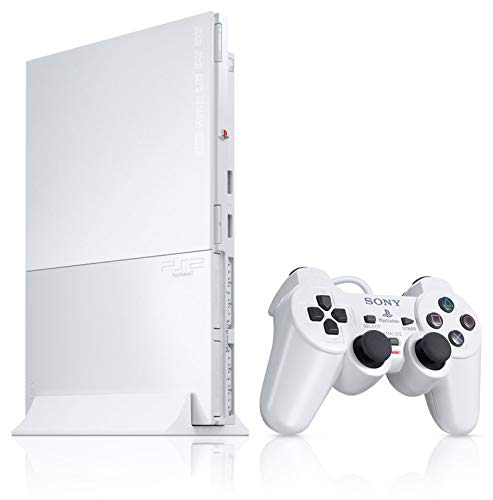 Playstation 2 Slim Console - White PS2 - Video Game System - Used - CaveGamers