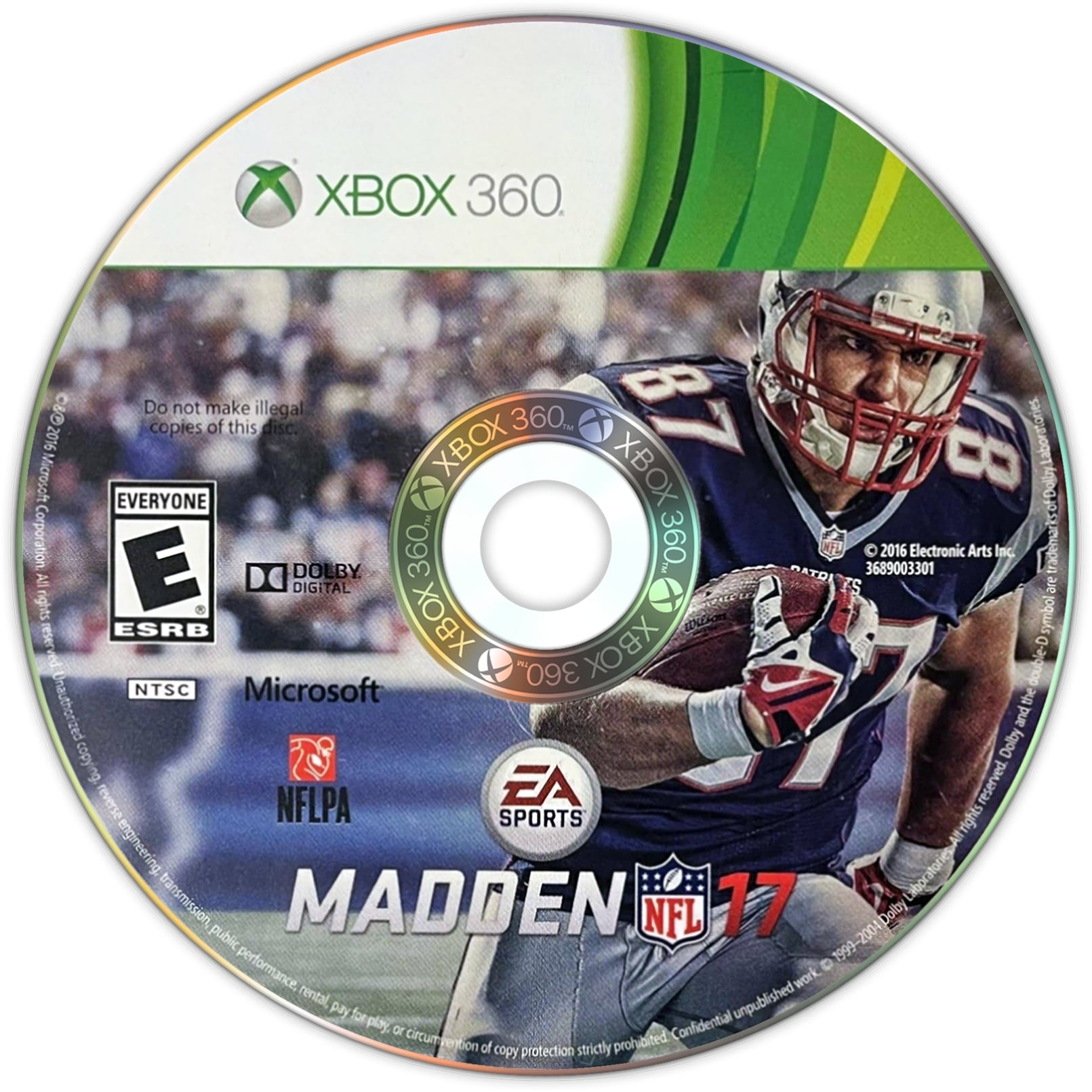 Madden NFL 17 Xbox 360 - Video Game - Used - CaveGamers - Image 3