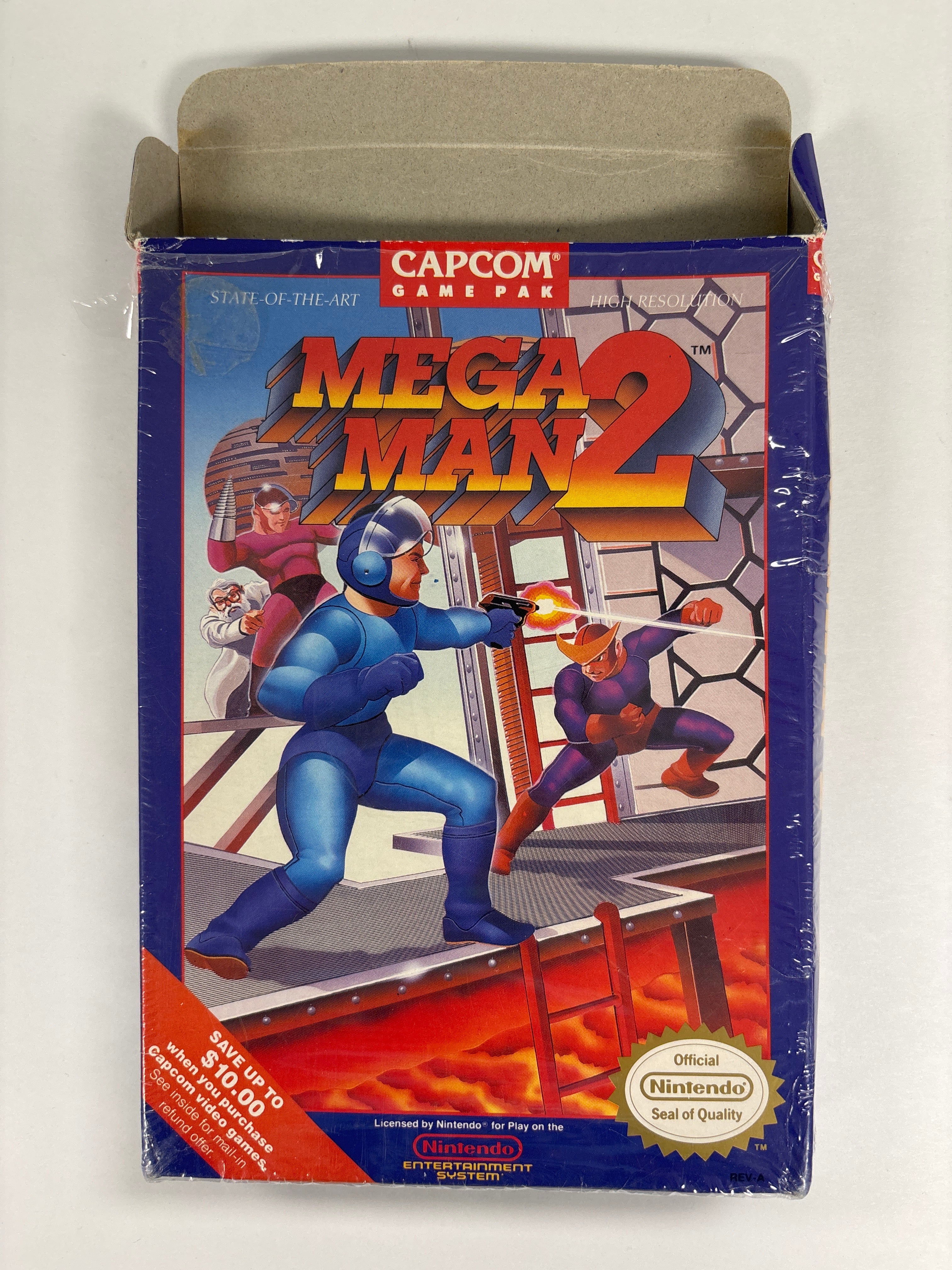 oresama-megane　ビタリスト2箱 Mega Man 2 Nintendo NES Box Only No Manuals or Game
