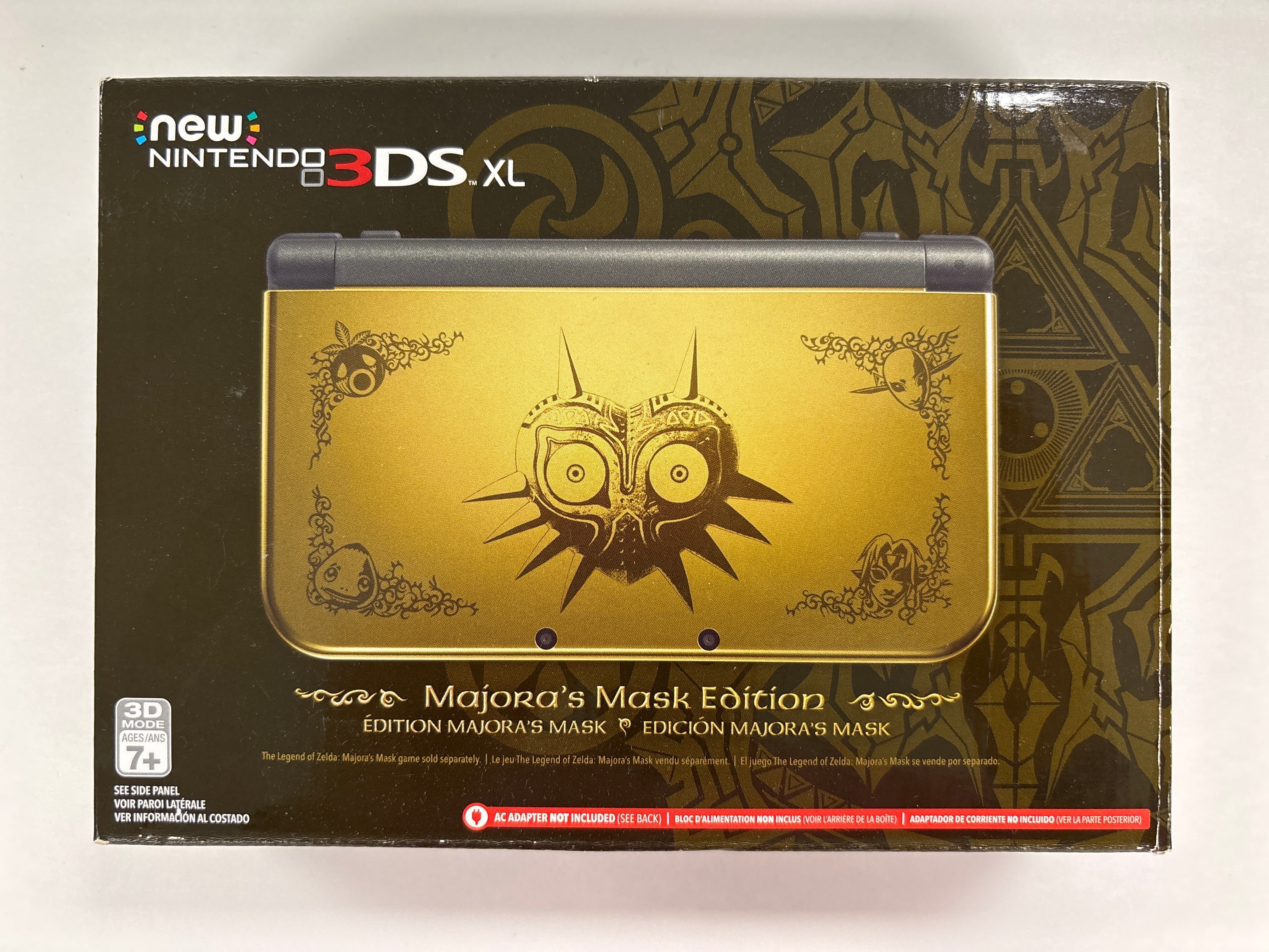 New Nintendo 3DS XL Majora's Mask Edition Box Only No Handheld