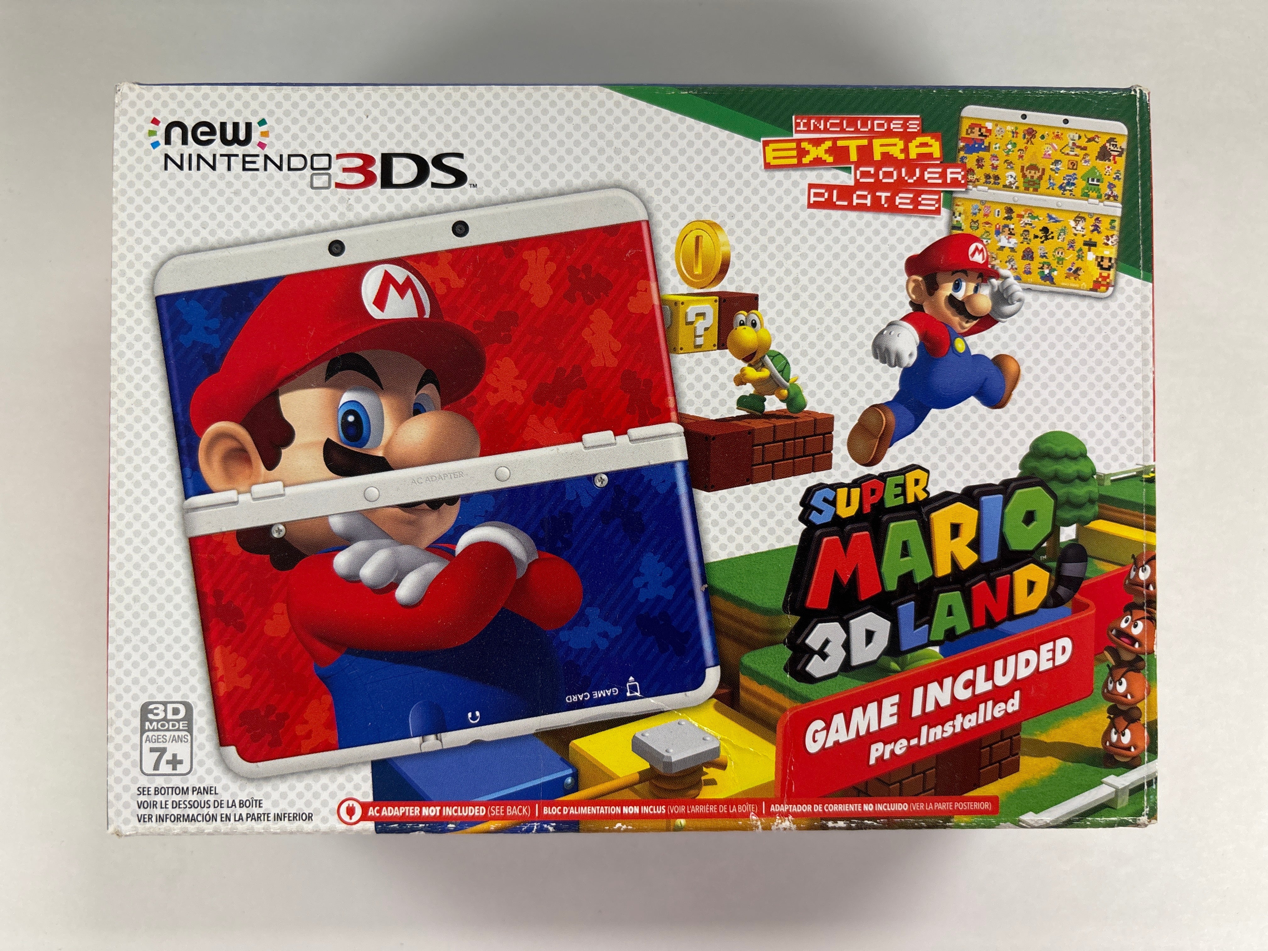 New Nintendo 3DS Super Mario 3D Land Edition Box Only No Handheld