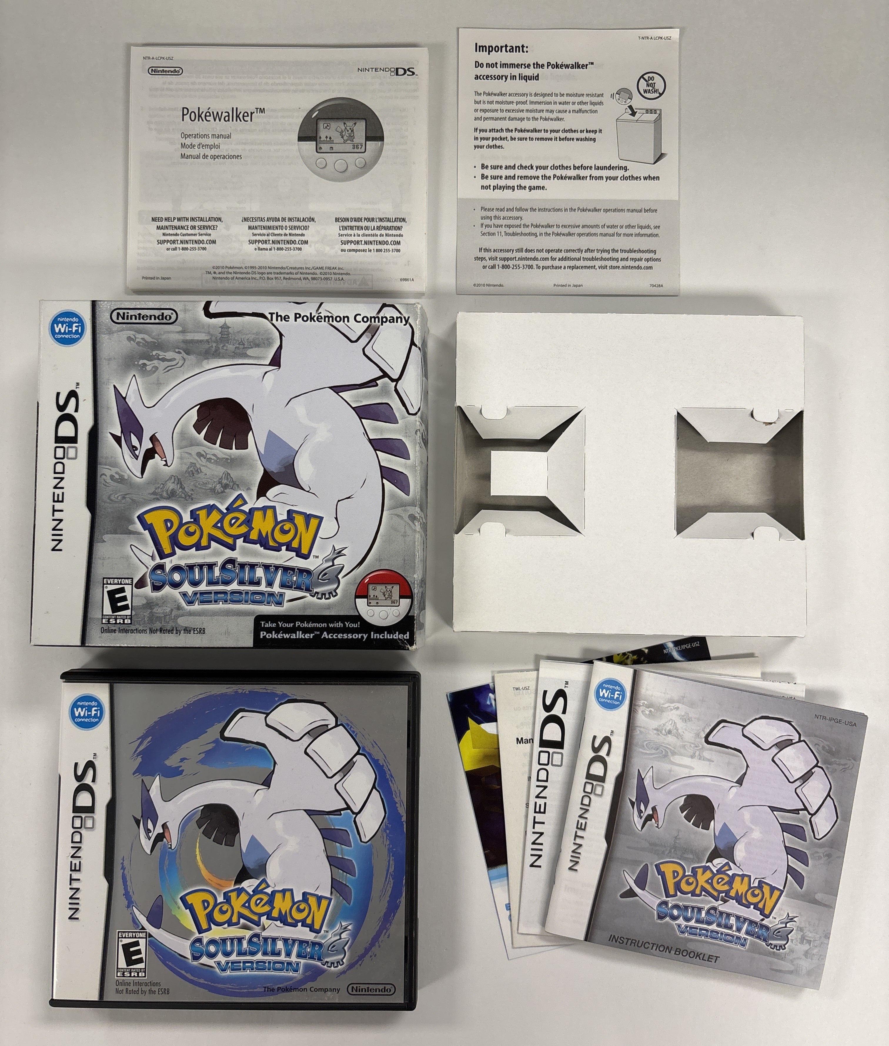 pokemon soulsilver game card Pokemon SoulSilver Version