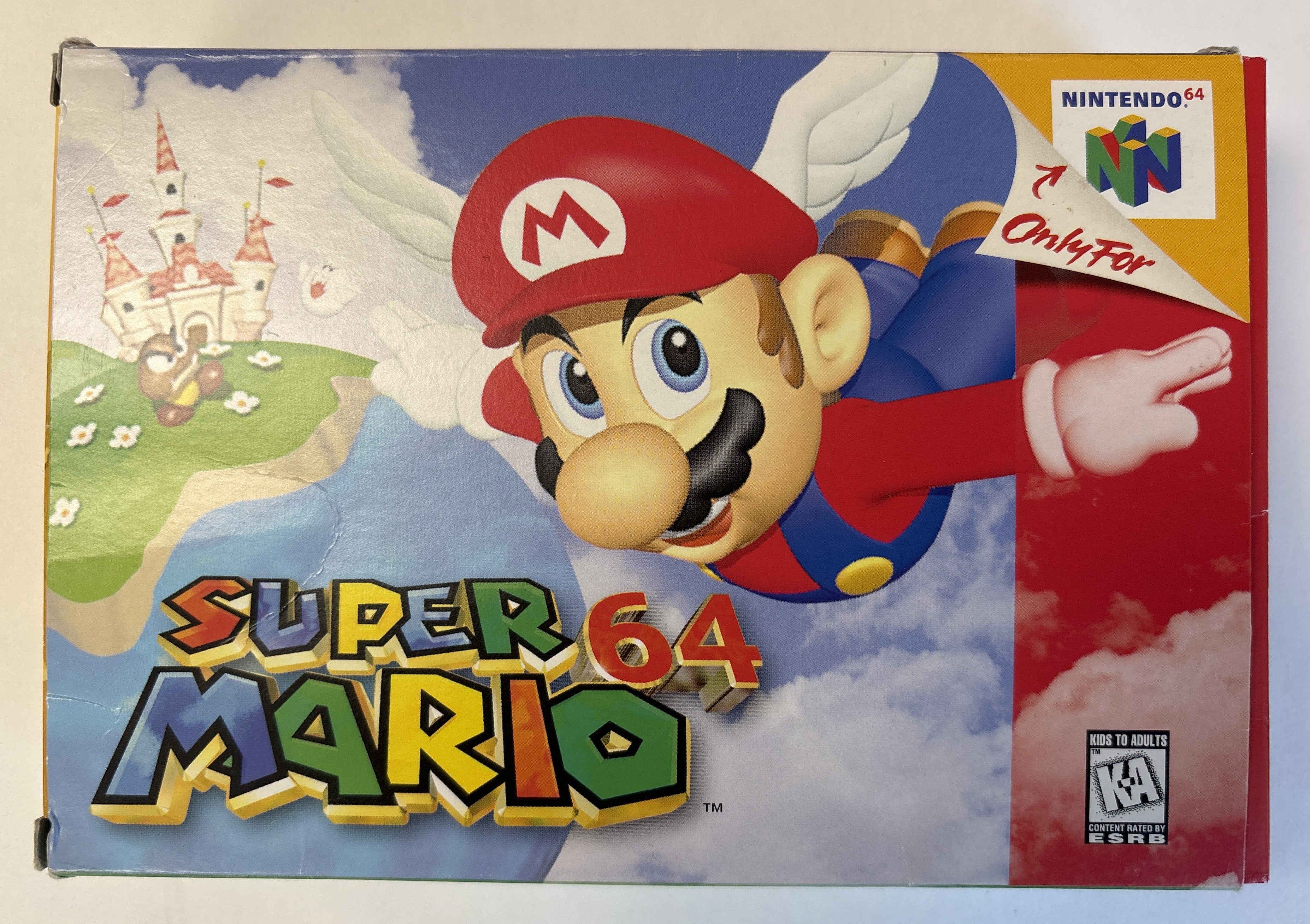 Super Mario 64 - Nintendo 64 Box & Manual Only No Game