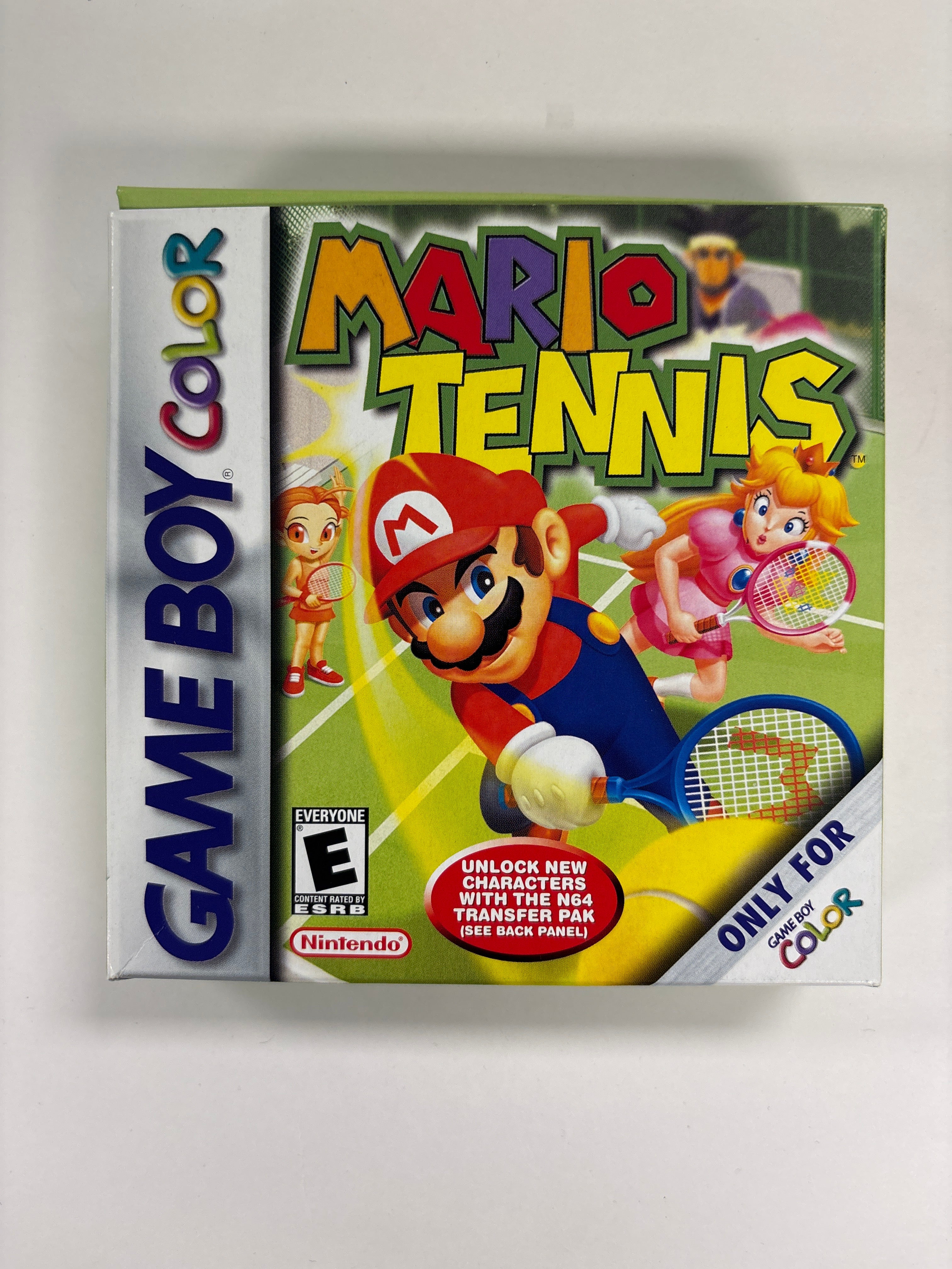 Mario Tennis - Game Boy Color Box & Manuals Only No Game