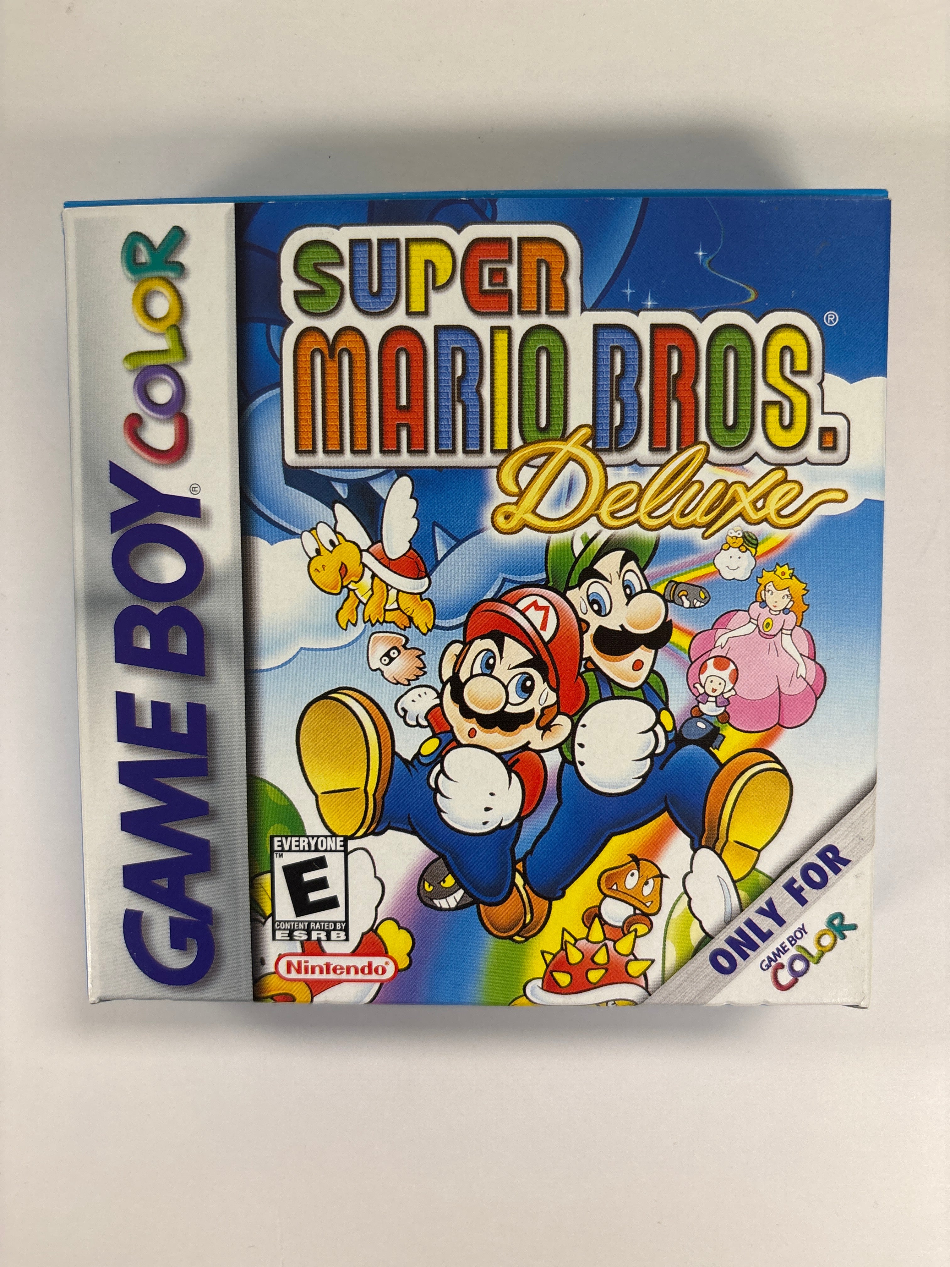 Super Mario Bros Deluxe - Game Boy Color Box & Manuals Only No Game