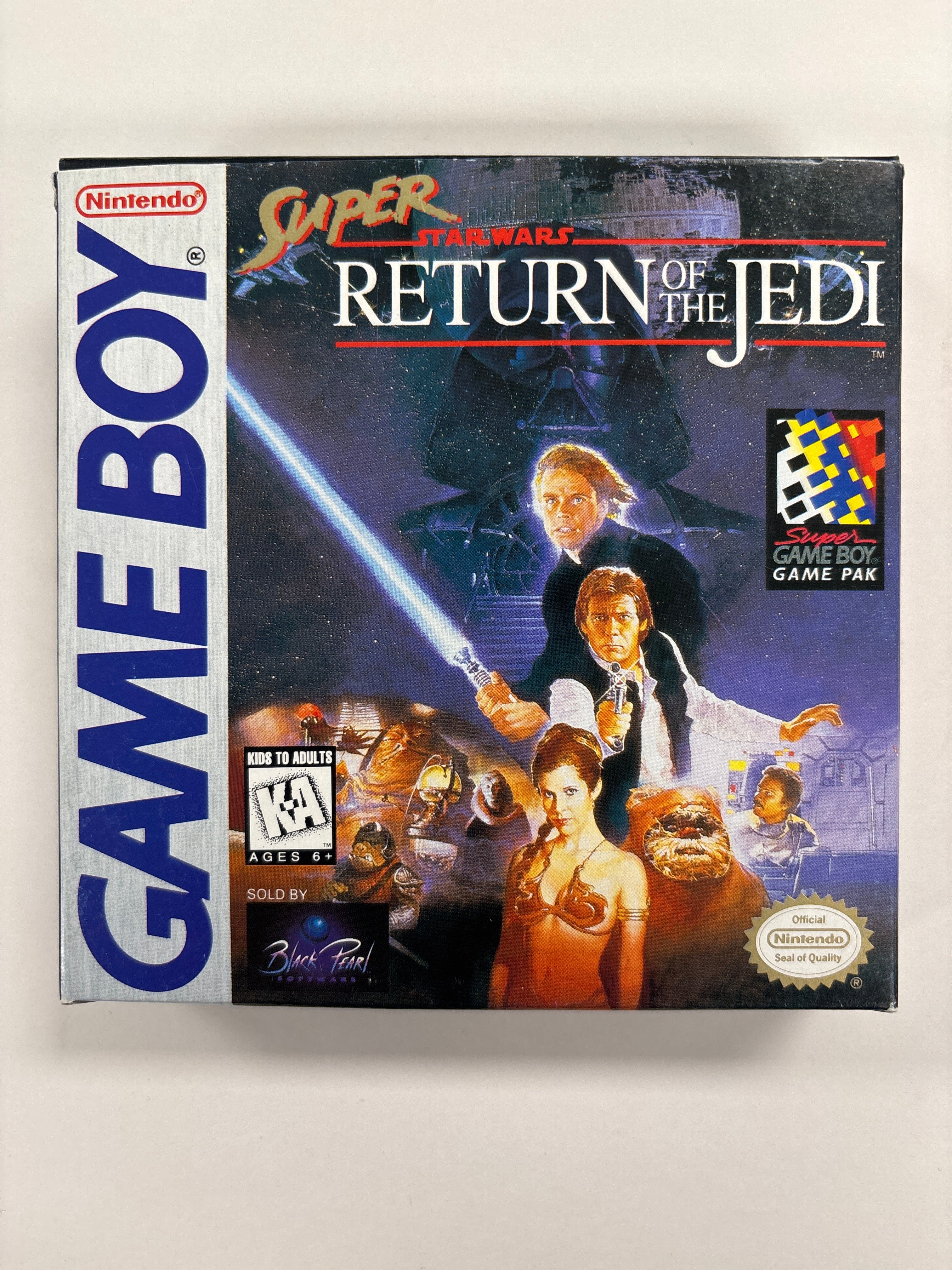 Super Star Wars: Return of the Jedi - Game Boy Box & Inserts Only No Game or Manual