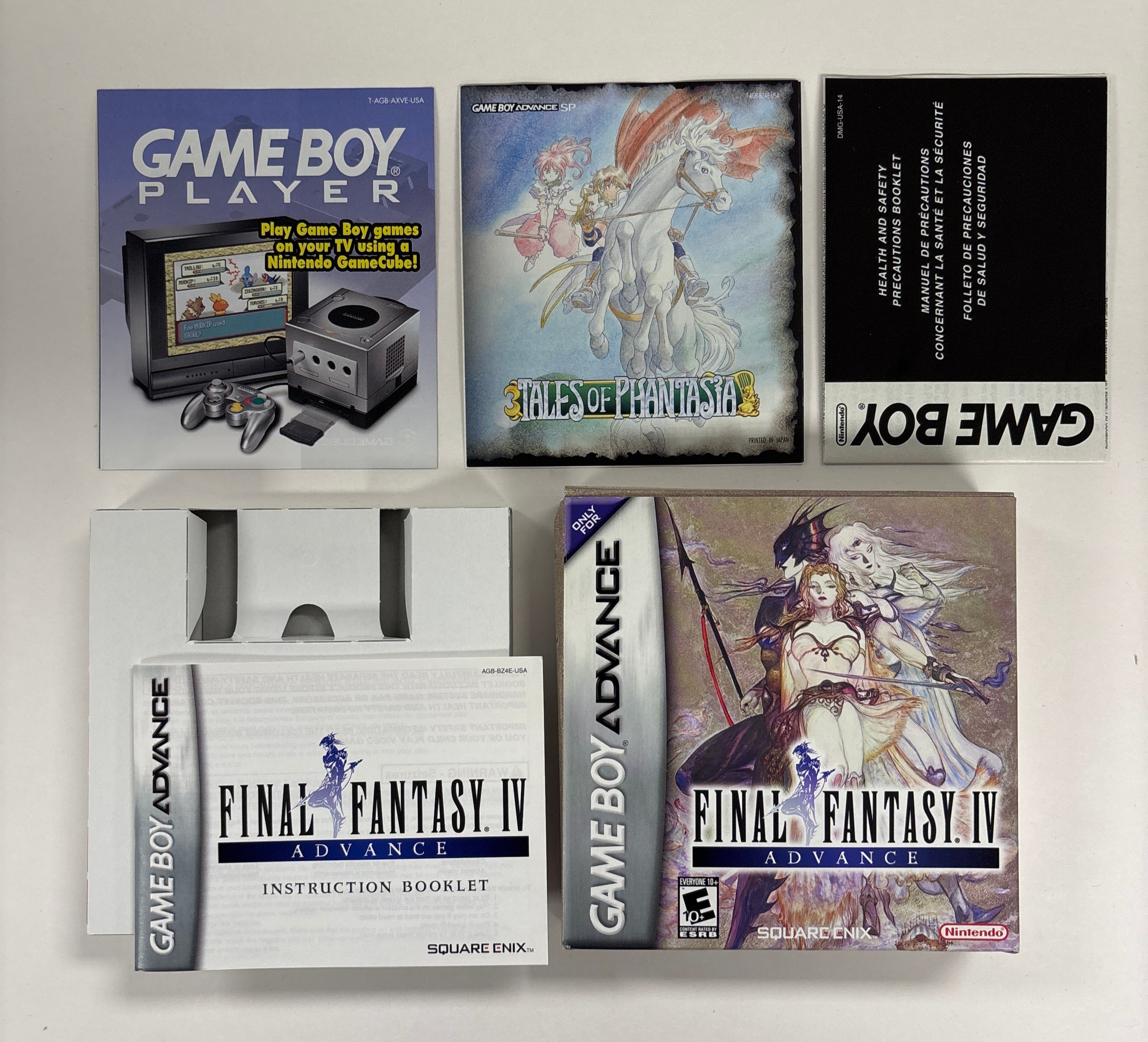 Final Fantasy IV Advance - Game Boy Advance Box & Manuals Only No Game