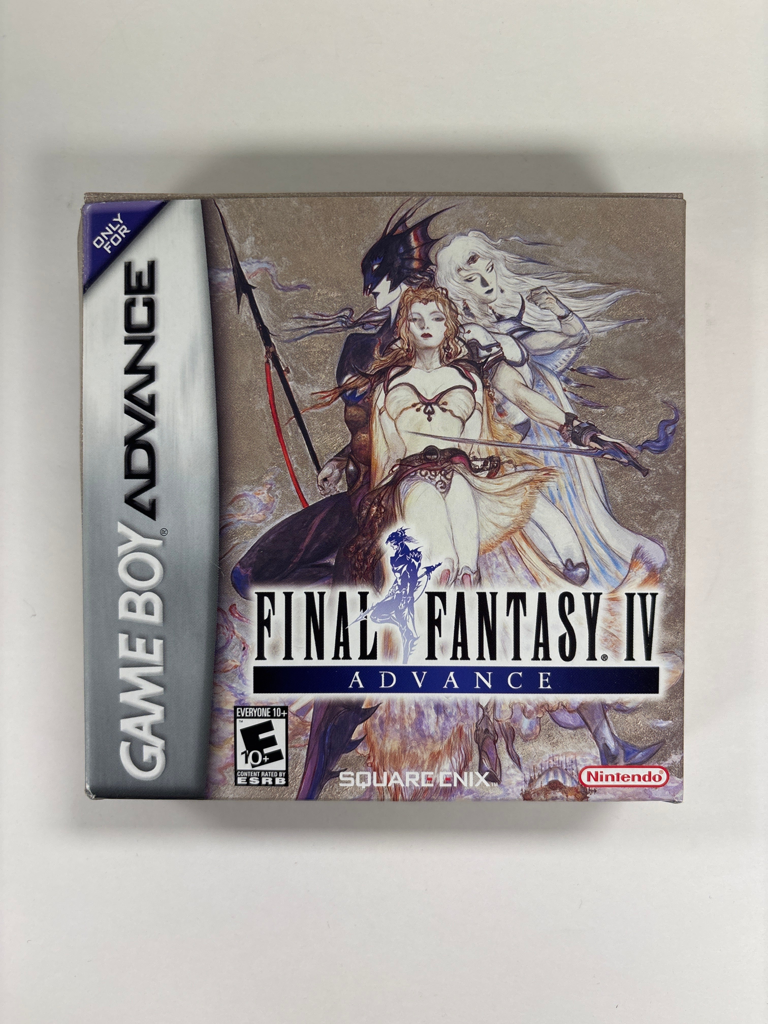 Final Fantasy IV Advance - Game Boy Advance Box & Manuals Only No Game