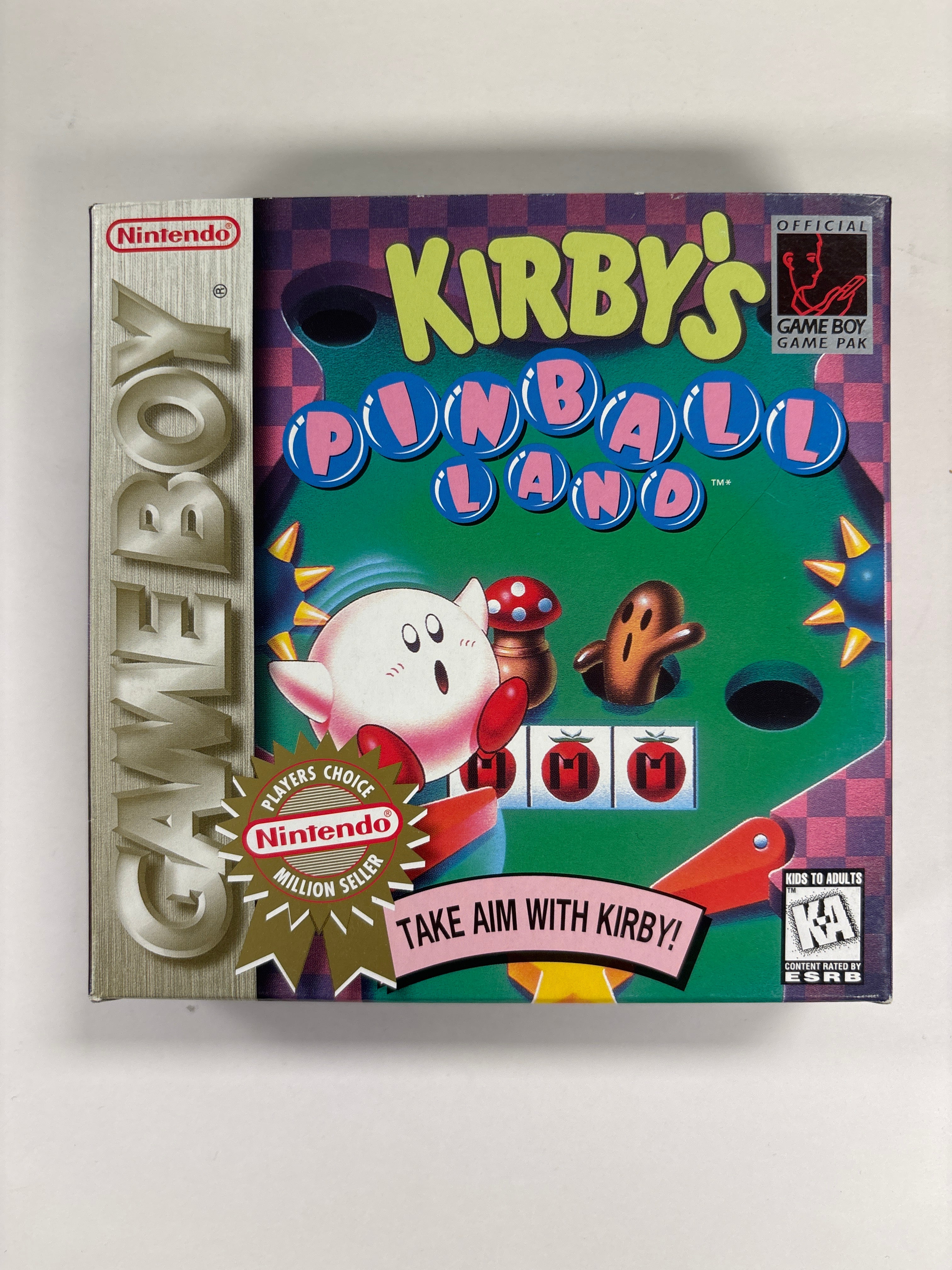 Kirby's Pinball Land - Game Boy Box & Cardboard Insert Only No Game or Manuals