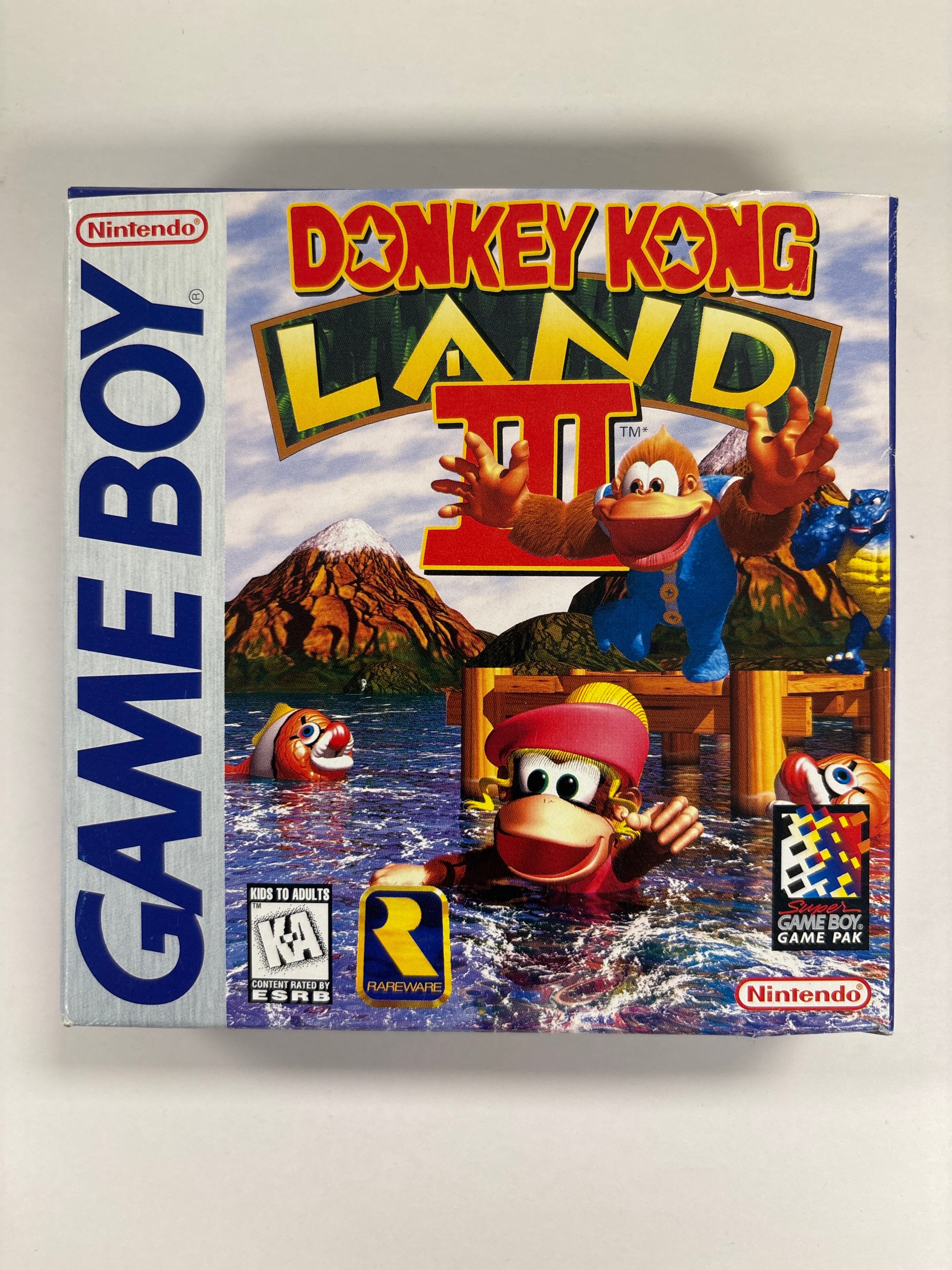 Donkey Kong Land III - Game Boy Box & Manuals Only No Game