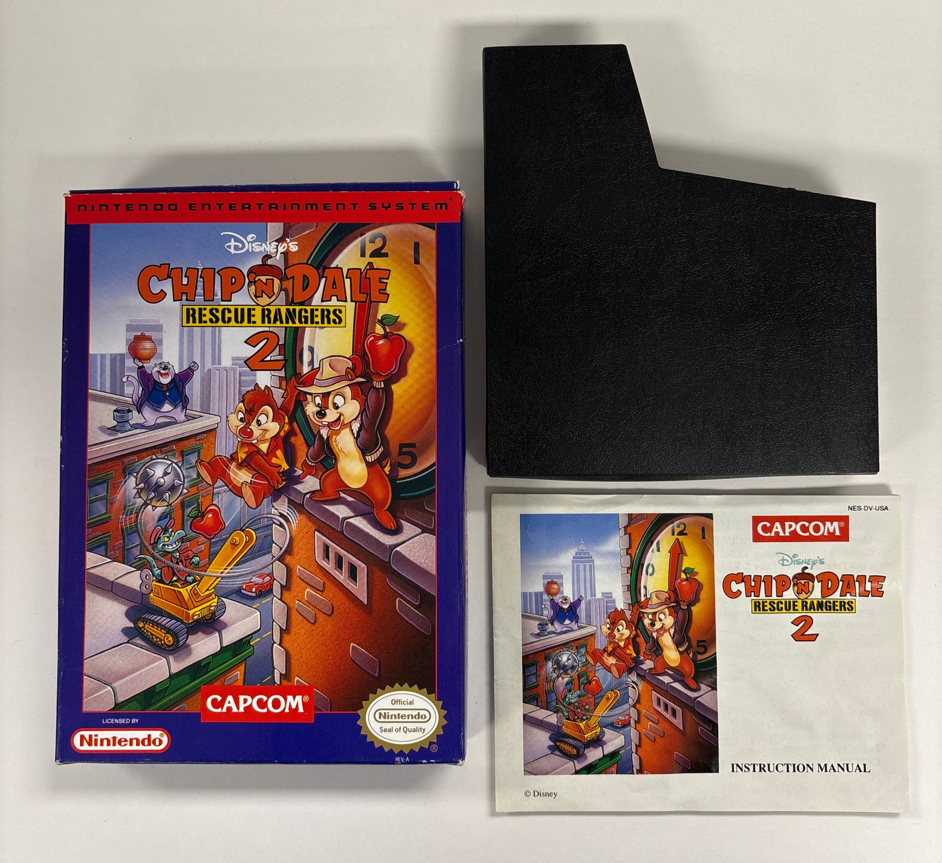 Chip 'N Dale: Rescue Rangers 2 - NES Box & Inserts Only No Game or Manual