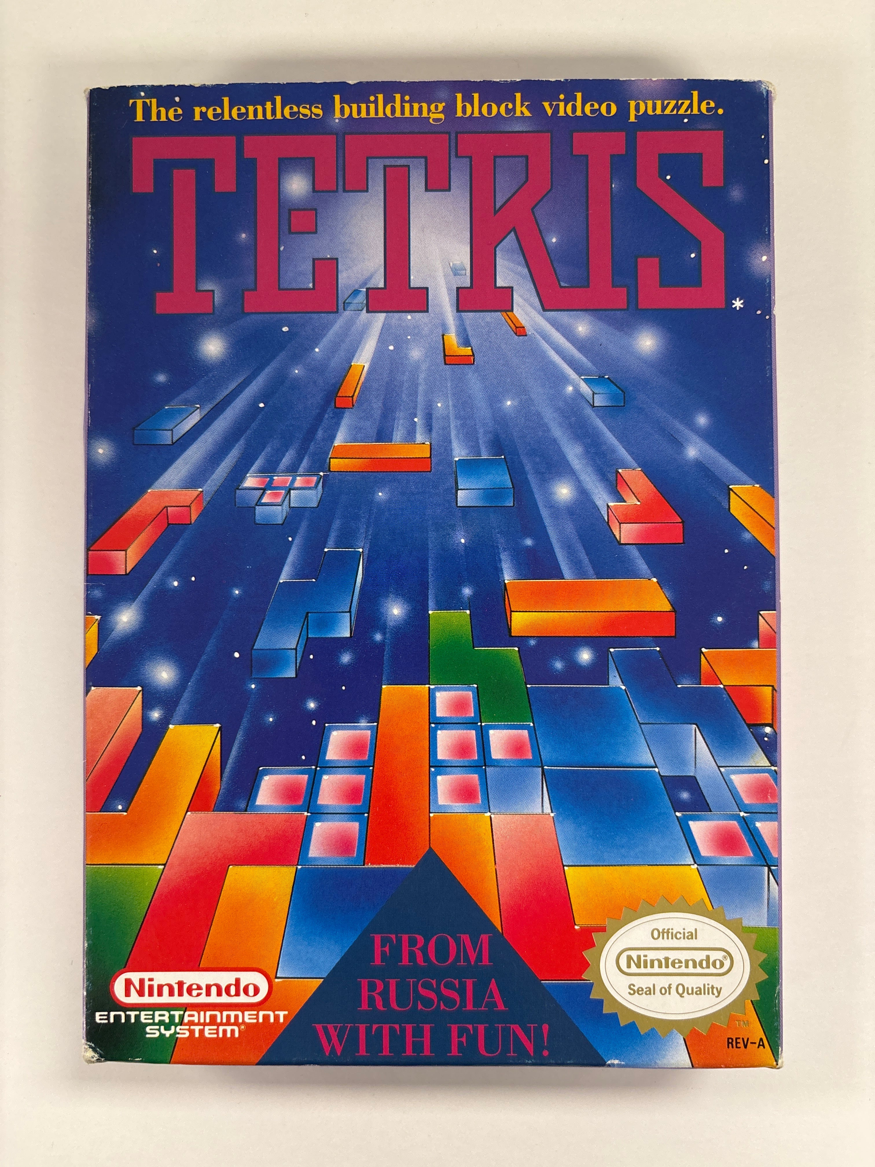 Tetris - NES Box Only No Game or Manuals