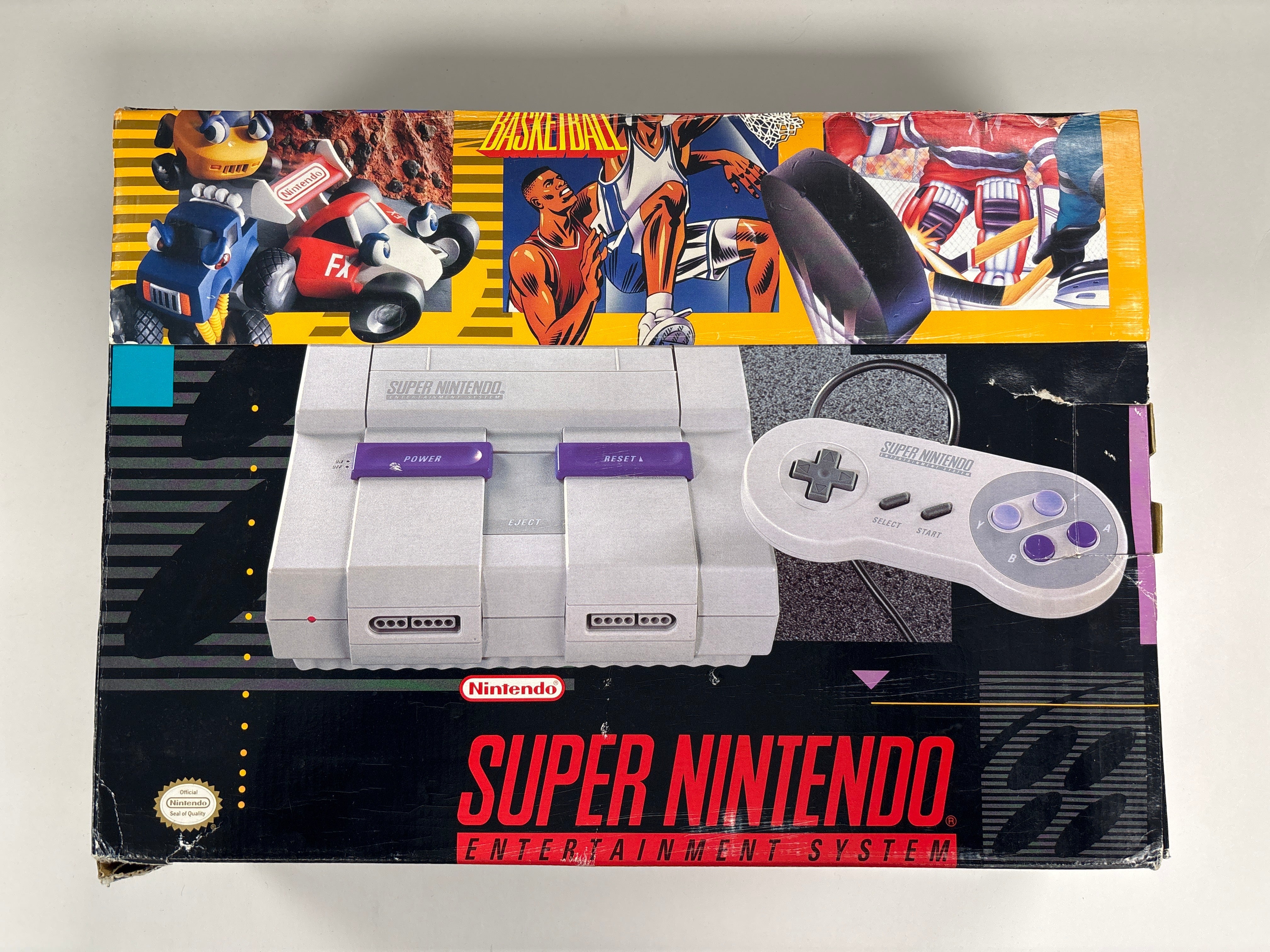 Super NES Control Set - Super Nintendo SNES Box Only