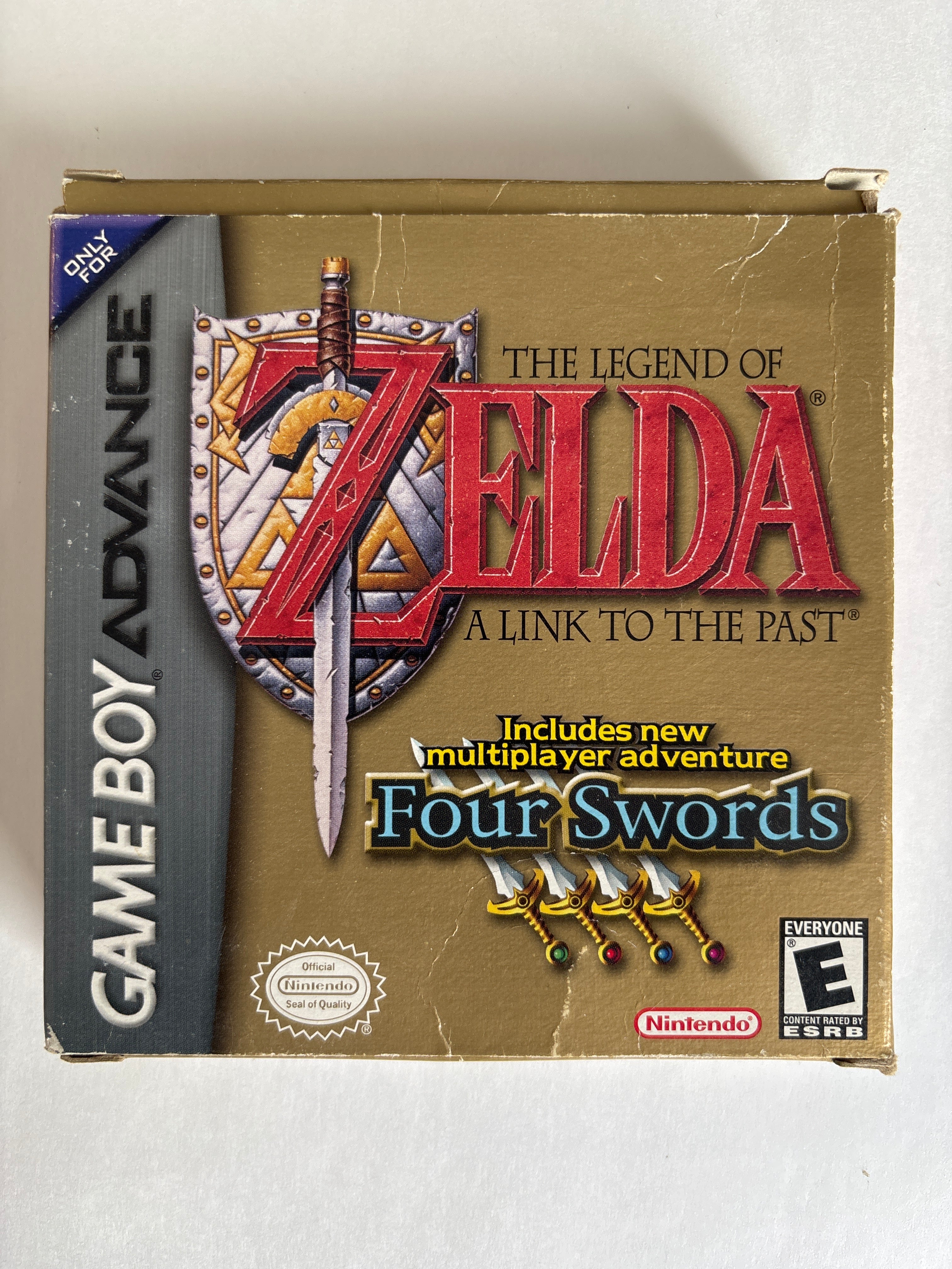 The Legend of Zelda: A Link to the Past Four Swords - Nintendo Game Boy Advance Box & Manuals Only No Game