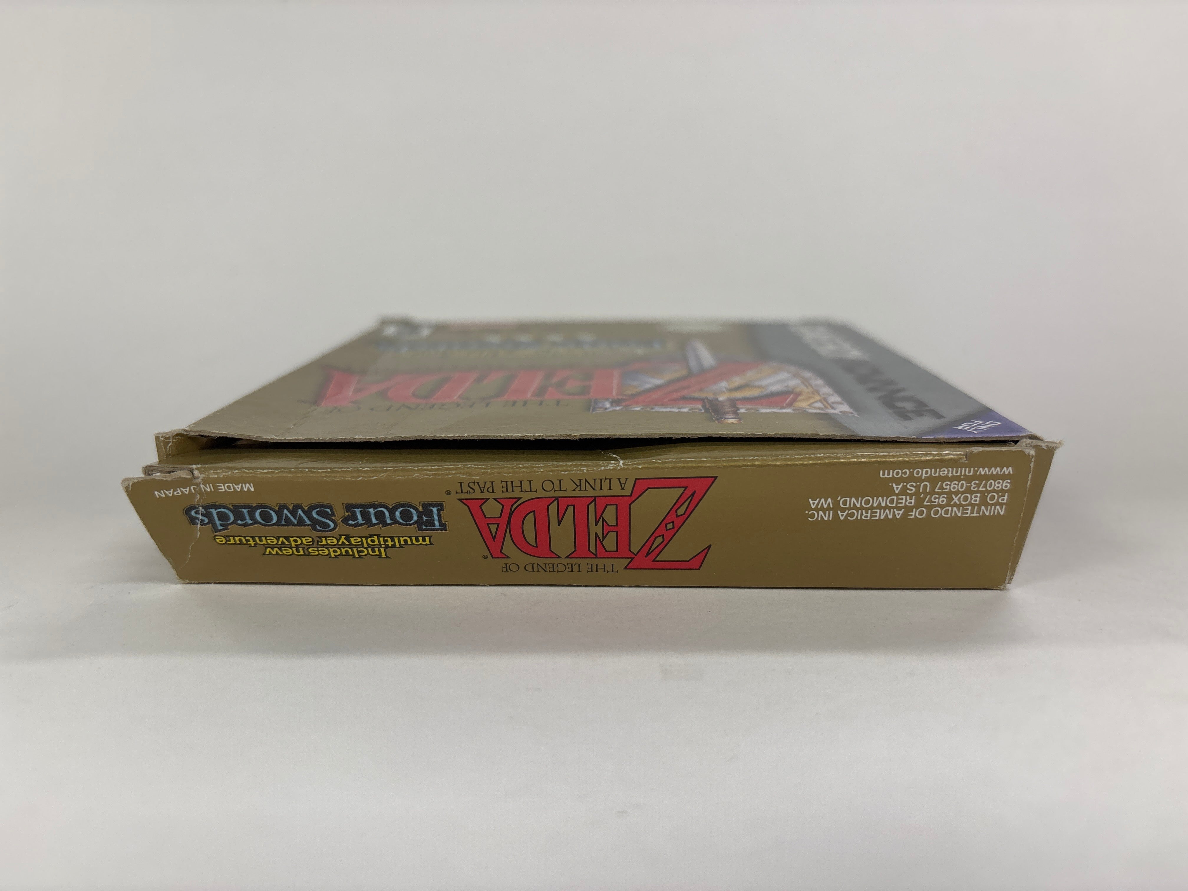 The Legend of Zelda: A Link to the Past & Four Swords - Game Boy Advance Box & Manuals Only No Game
