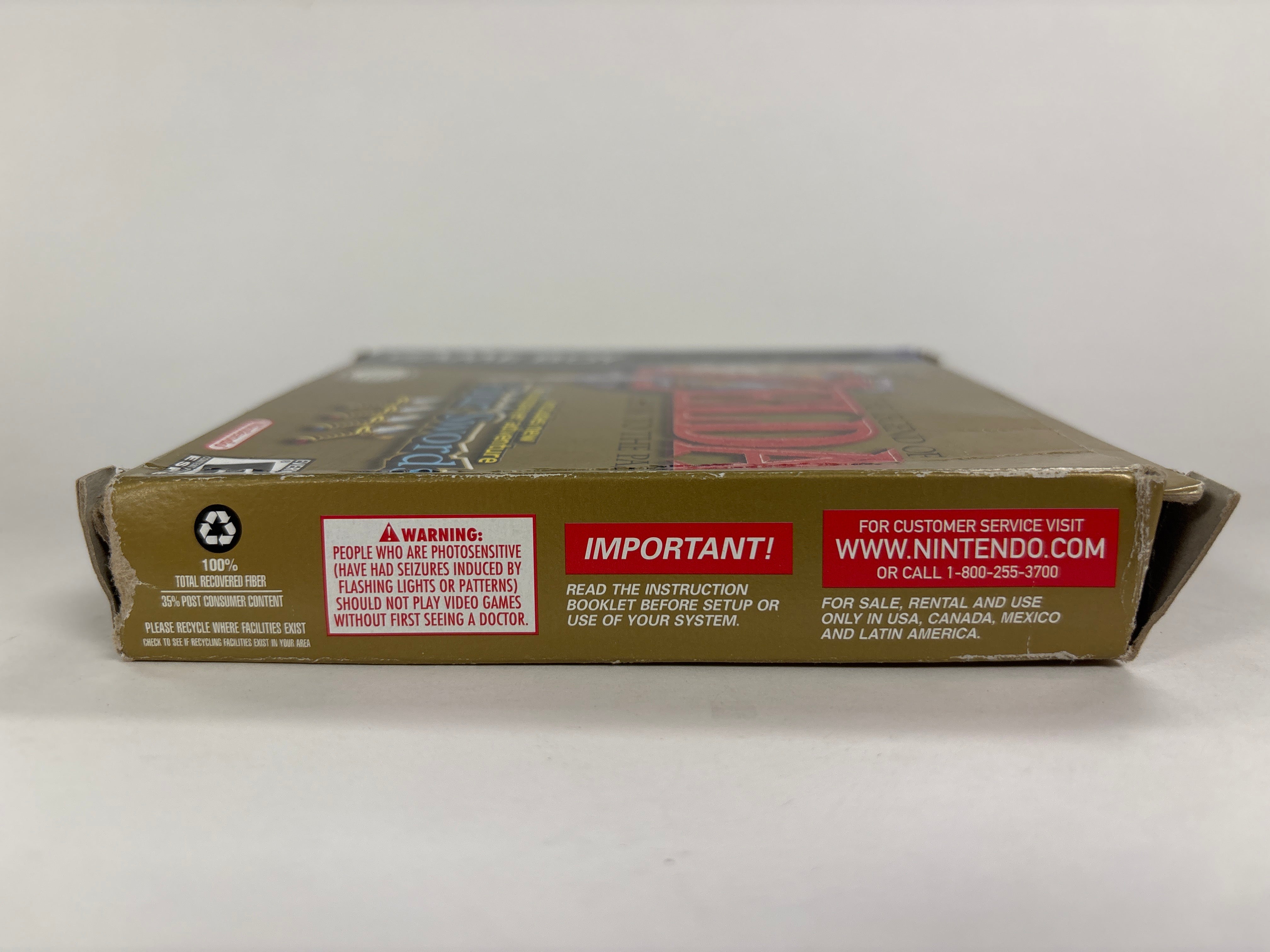 The Legend of Zelda: A Link to the Past & Four Swords - Game Boy Advance Box & Manuals Only No Game