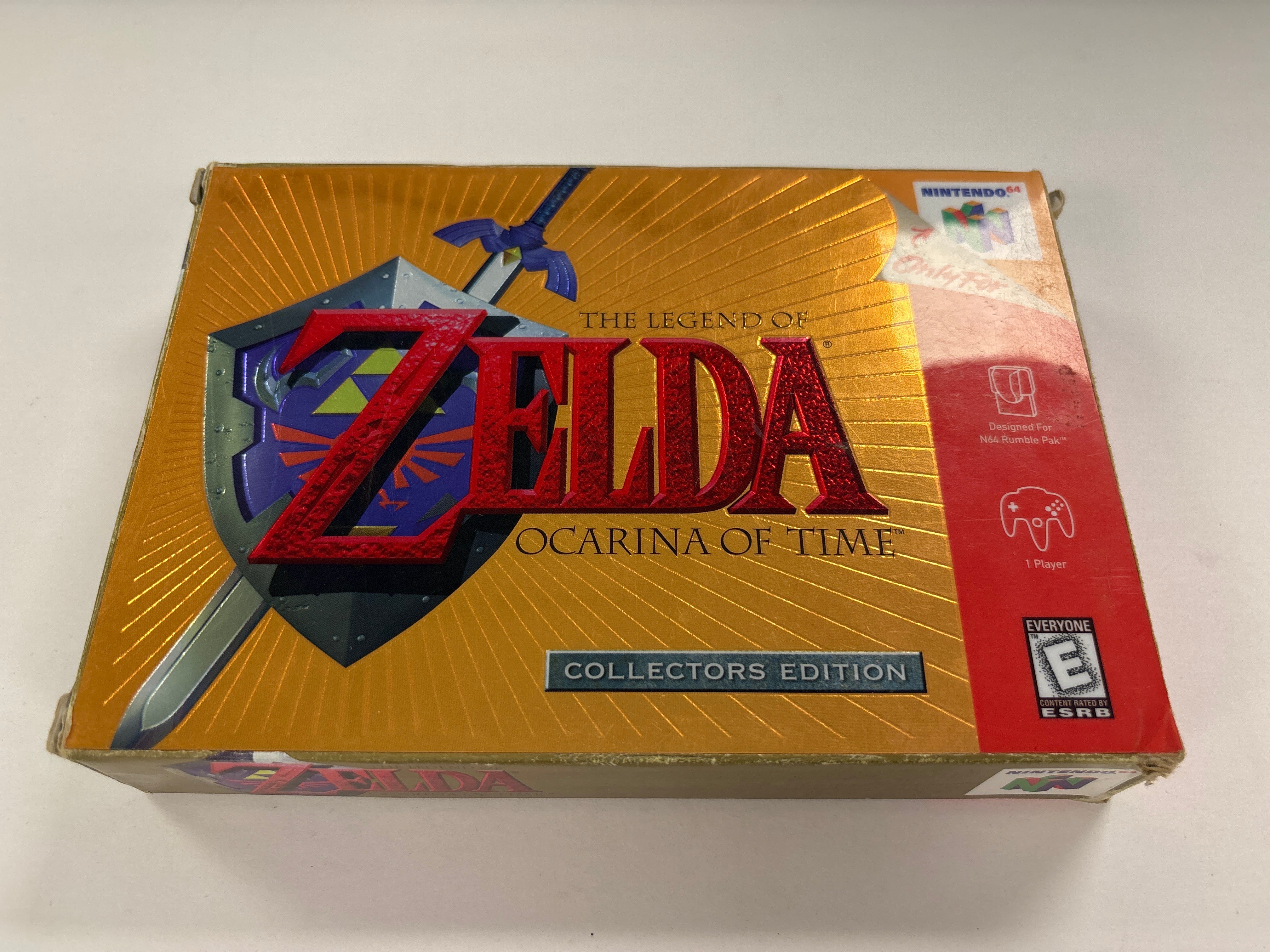The Legend of Zelda: Ocarina of Time Collector's Edition - Nintendo 64 N64 Box & Manuals Only No Game