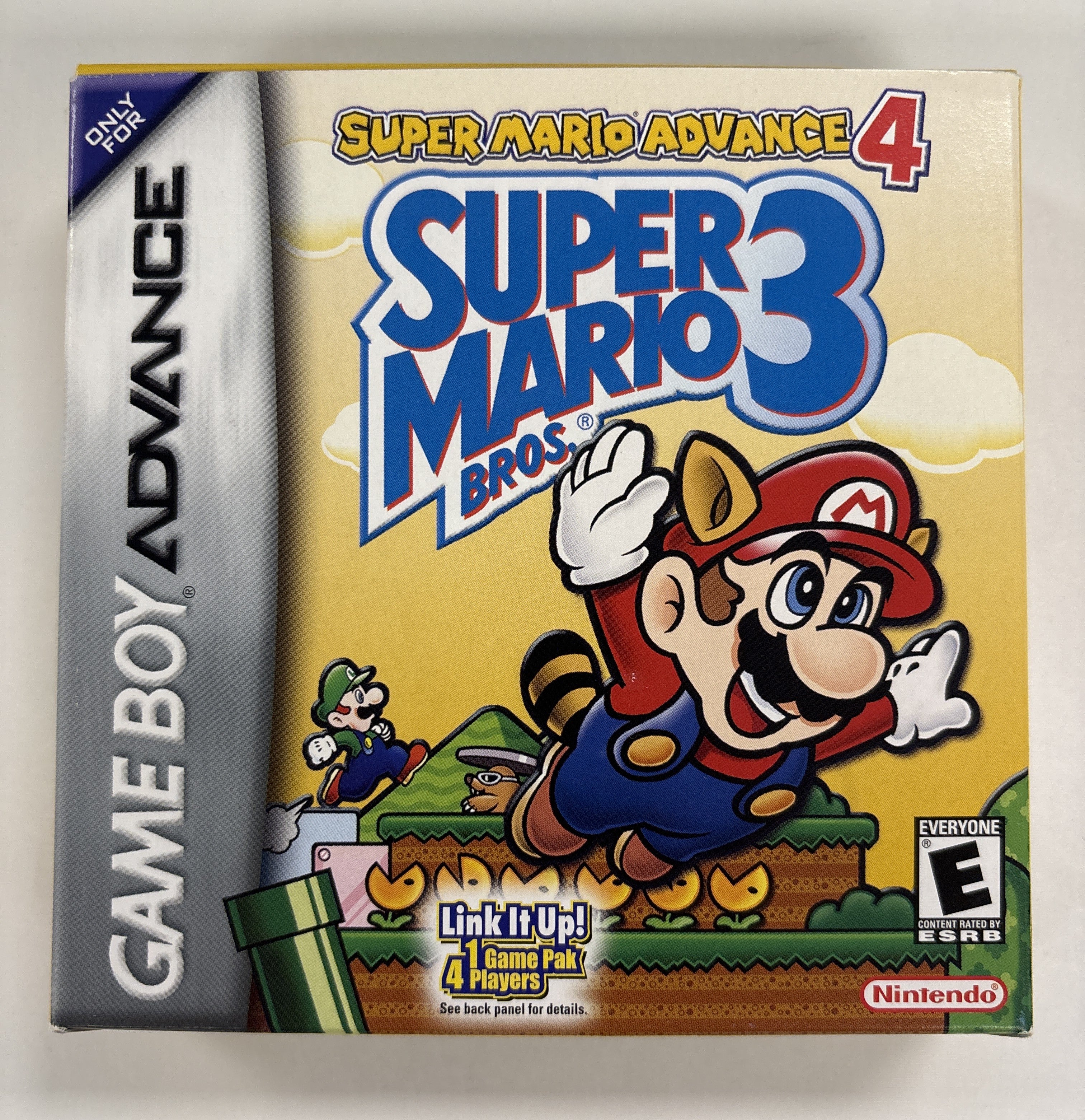 Super Mario Advance 4: Super Mario Bros 3 - Nintendo Game Boy Advance NO GAME Box & Manuals Only + Sealed Card!