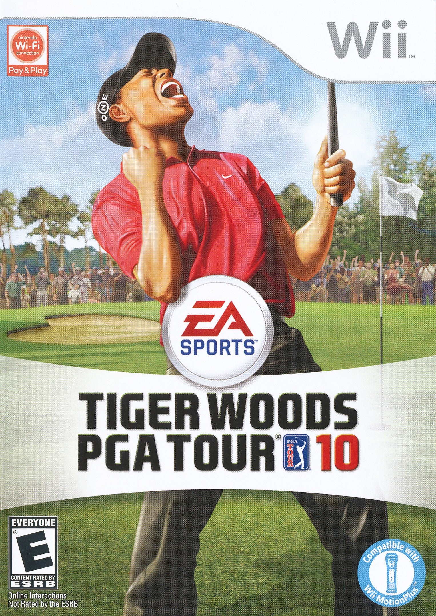 Tiger Woods PGA Tour 10 Wii - Video Game - Used - CaveGamers